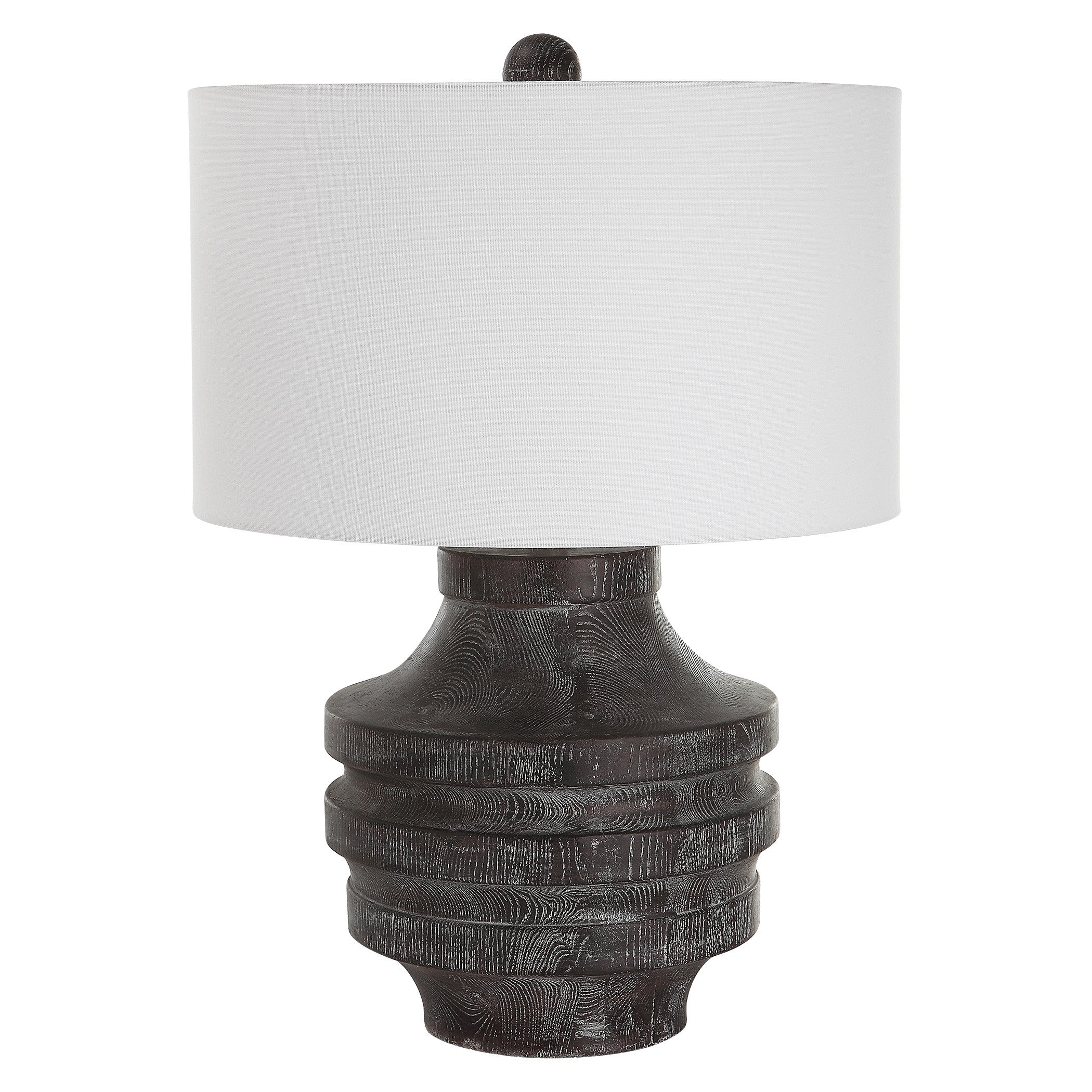 Timber Carved Wood Table Lamp by Uttermost
