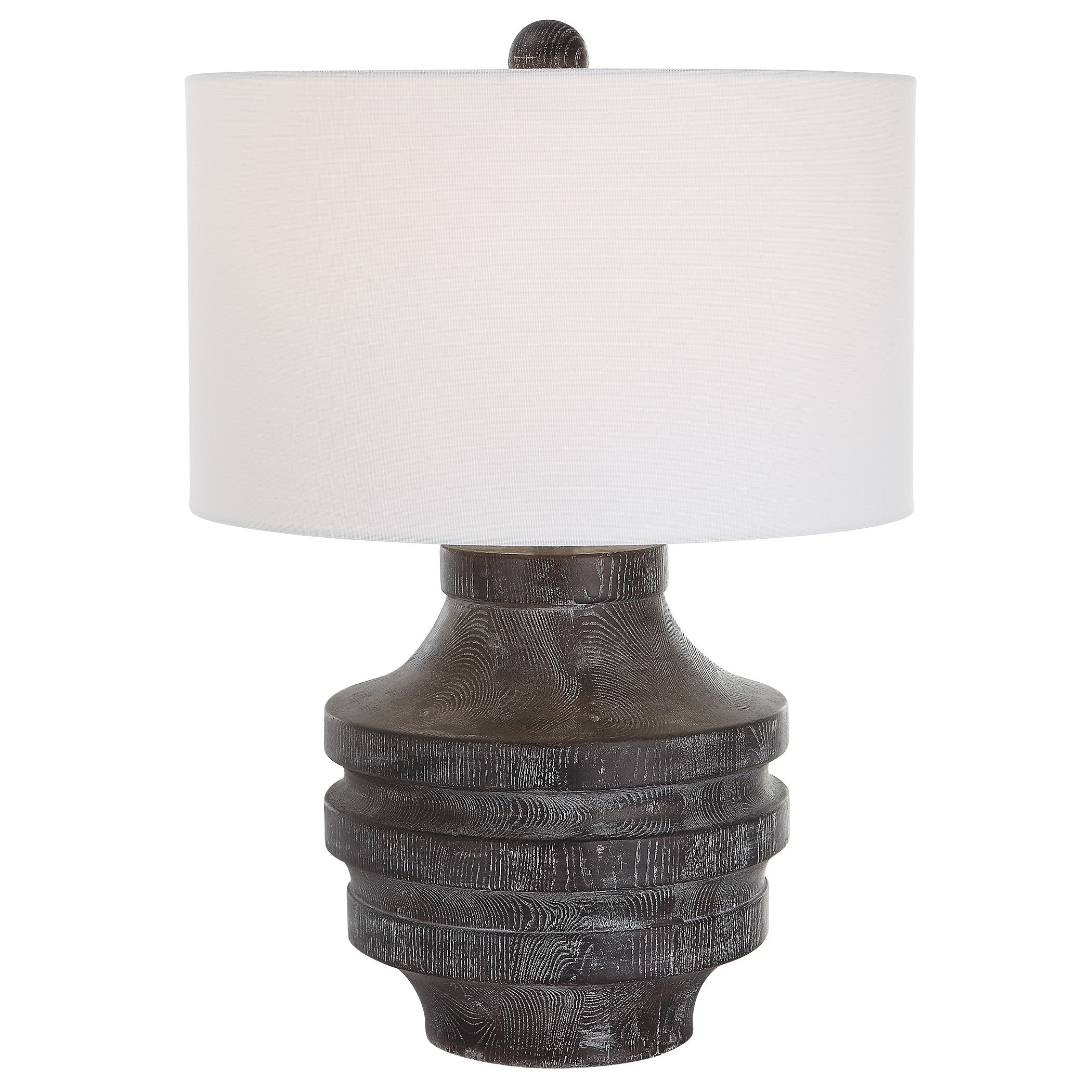 Timber Carved Wood Table Lamp by Uttermost