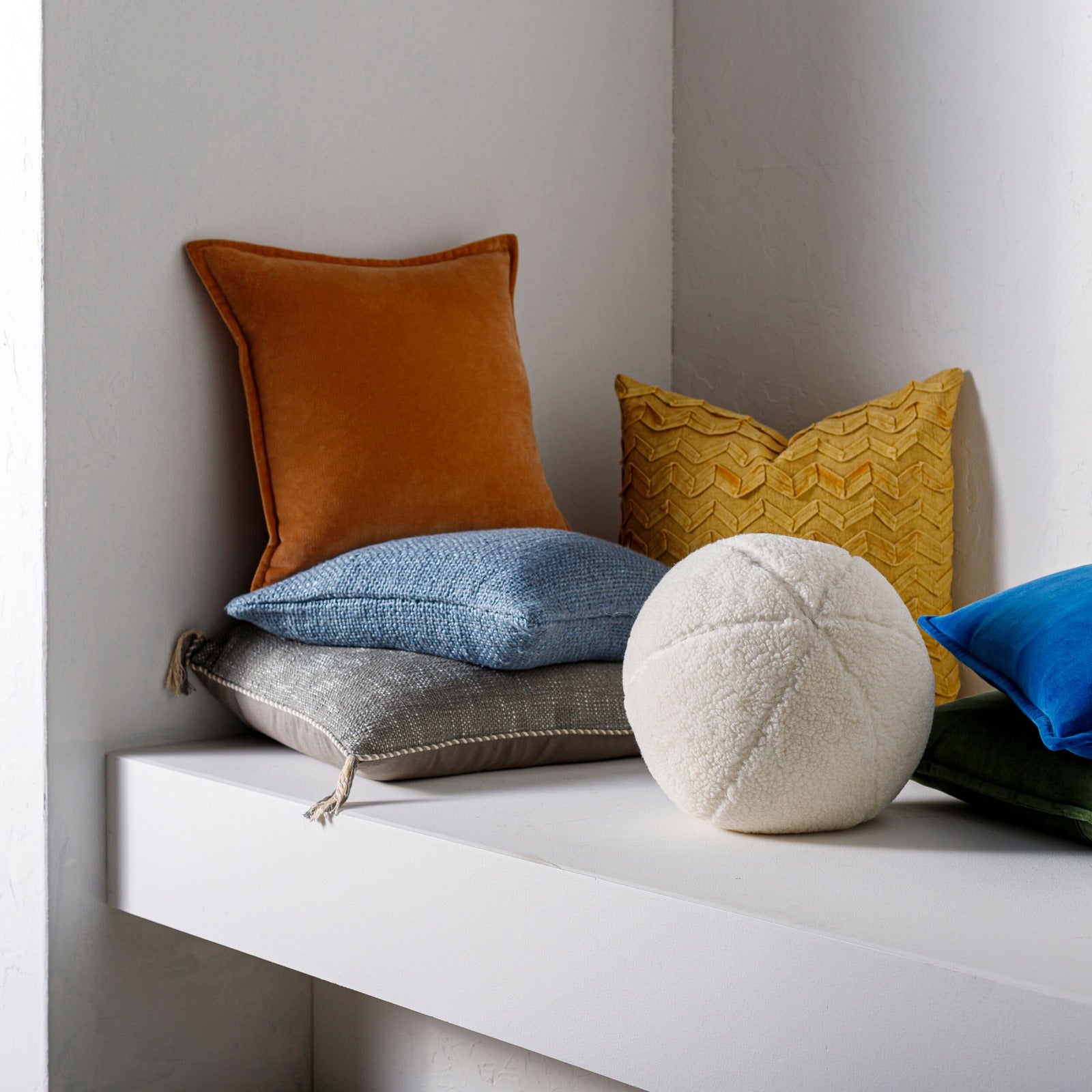 Bola Fleece Cushion by Keiichi