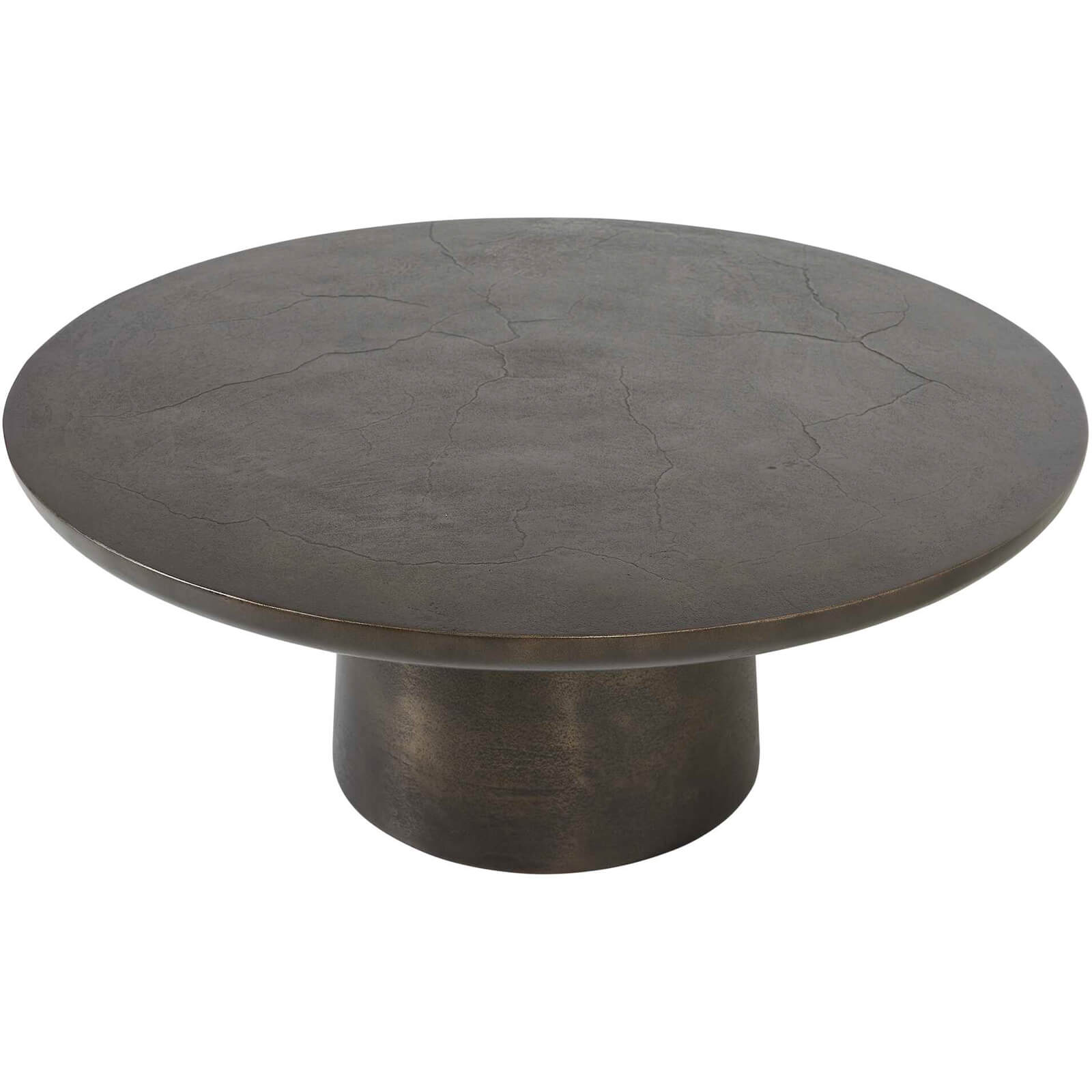 Madrone Indoor-Outdoor Bronze Coffee Table by Uttermost