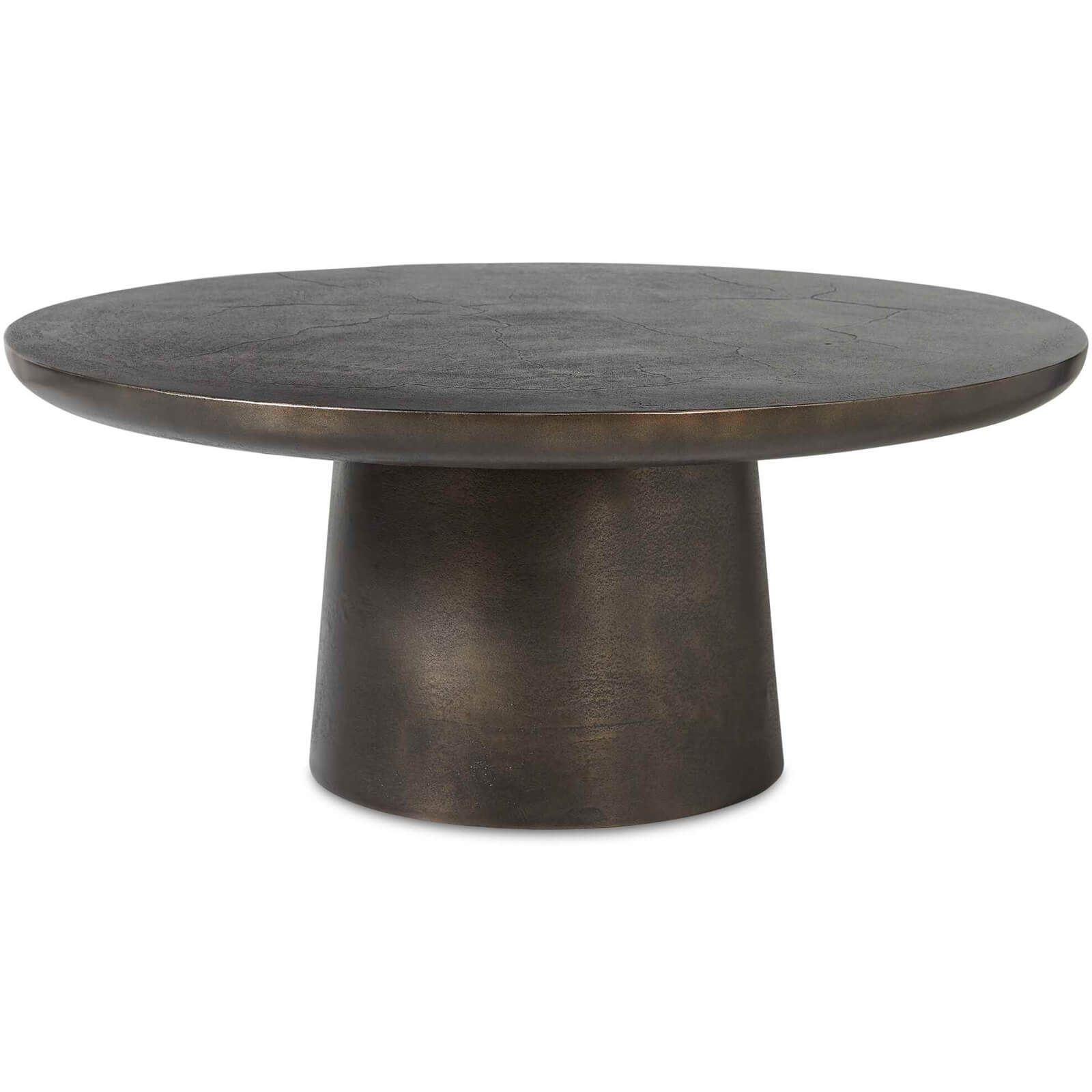 Madrone Indoor-Outdoor Bronze Coffee Table by Uttermost