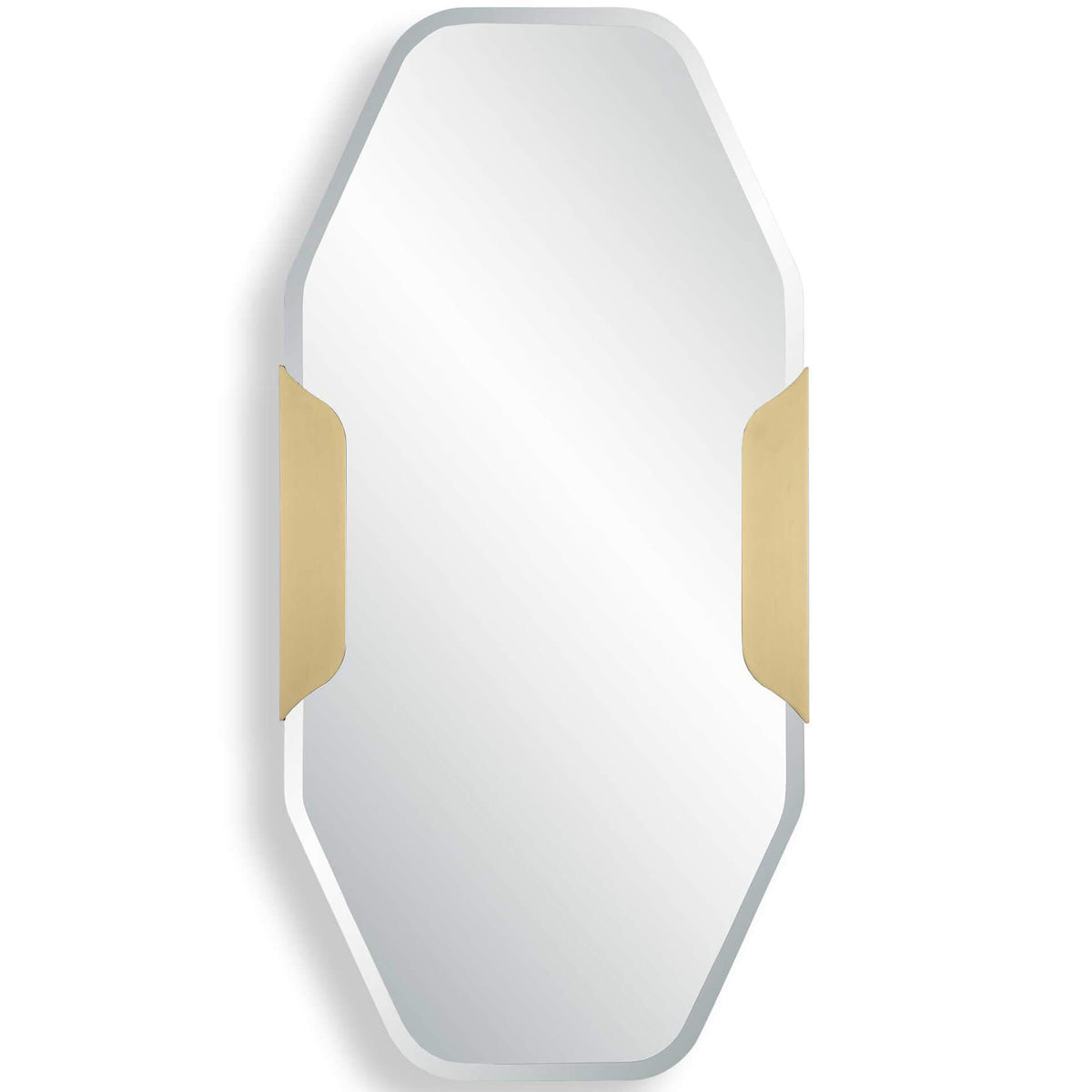 Makari Antique Brass Mirror Uttermost