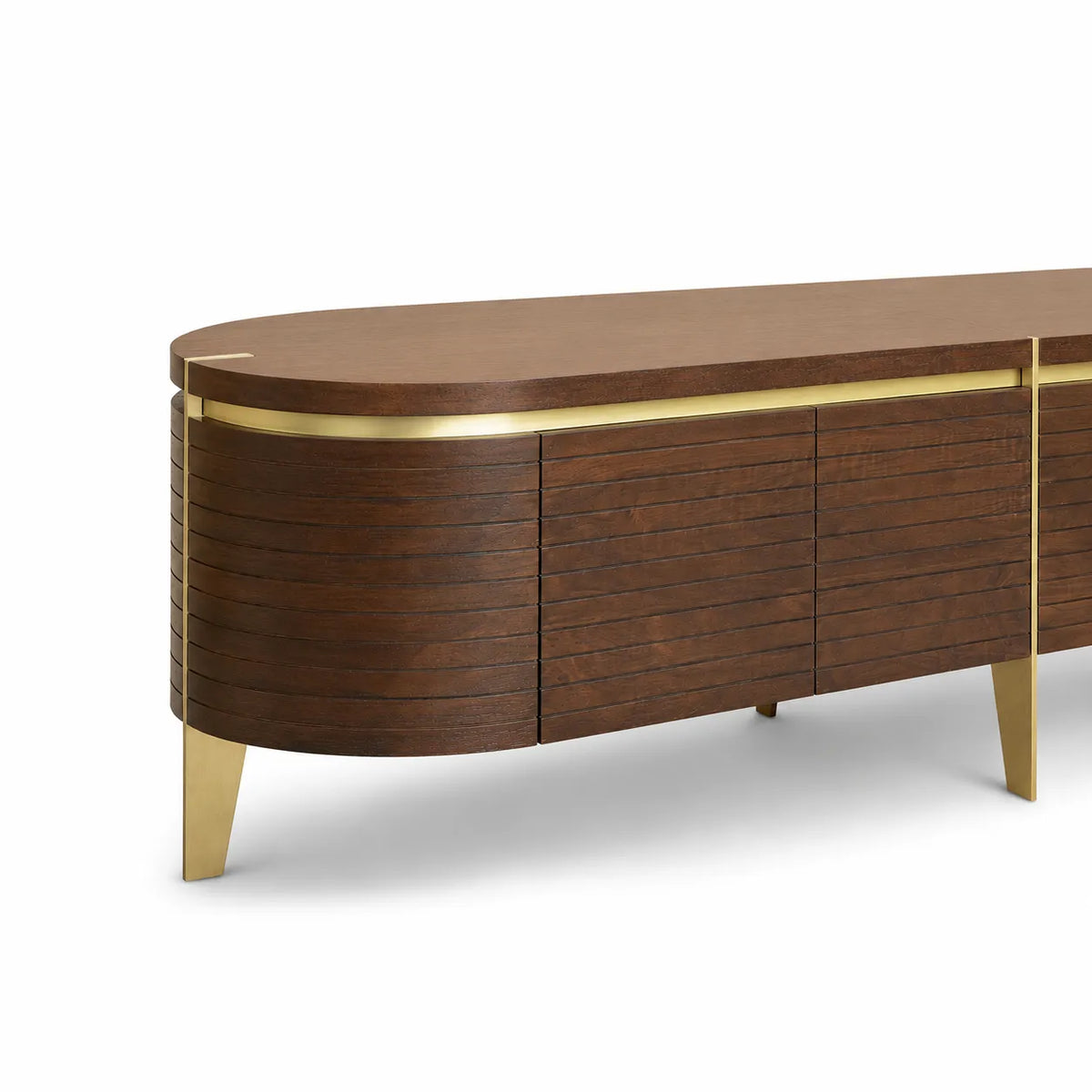 Berkeley Designs Malibu 2 Drawer Media Unit - Walnut Berkeley Designs