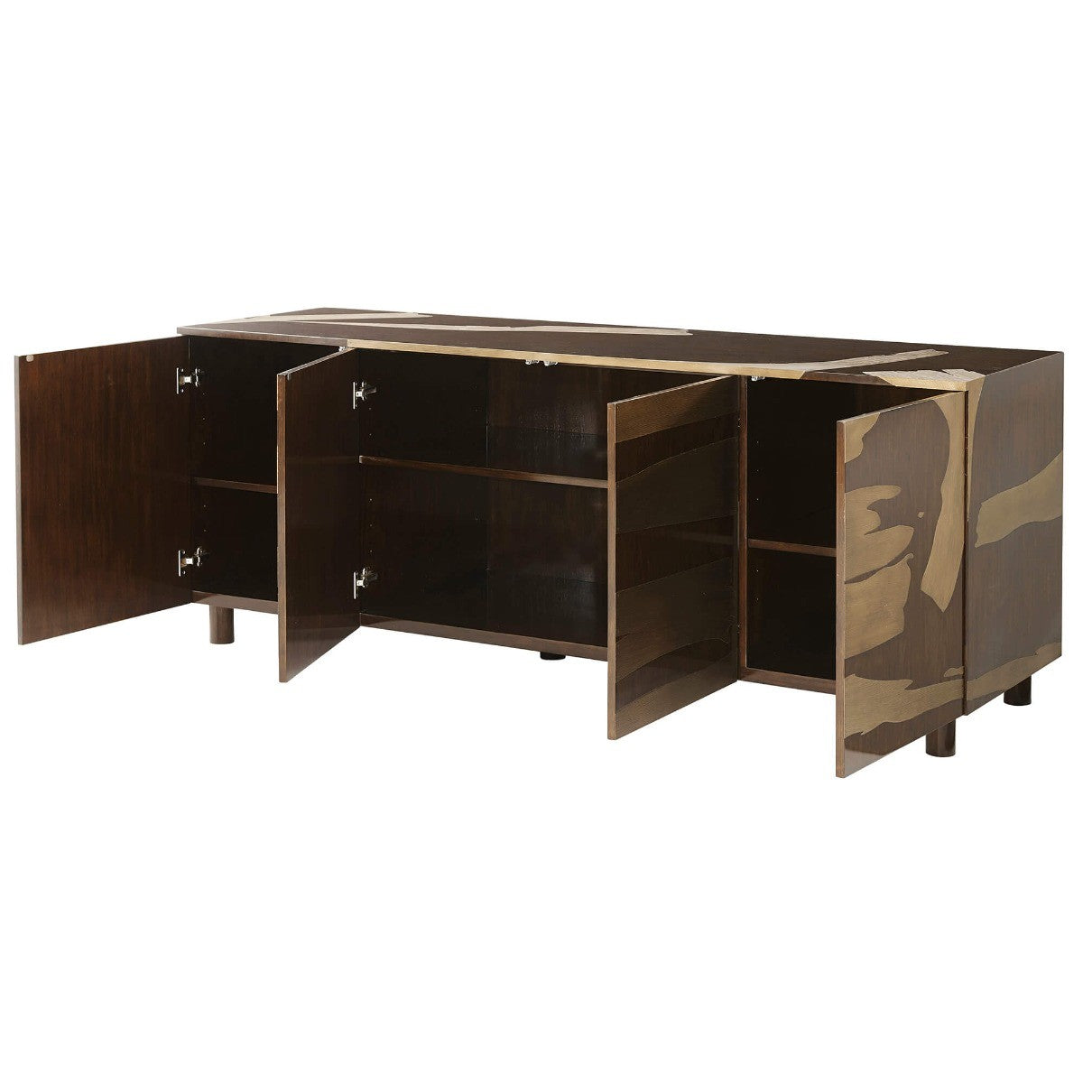 Washi Cabinet High Gloss Pinyon by Theodore Alexander