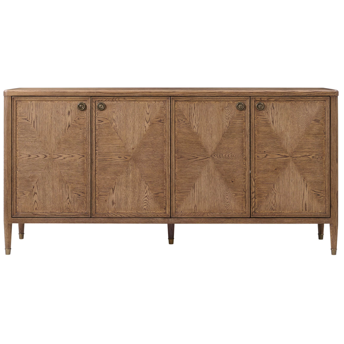 Meadowcroft 4-Door Sideboard in Tobacco by Theodore Alexander