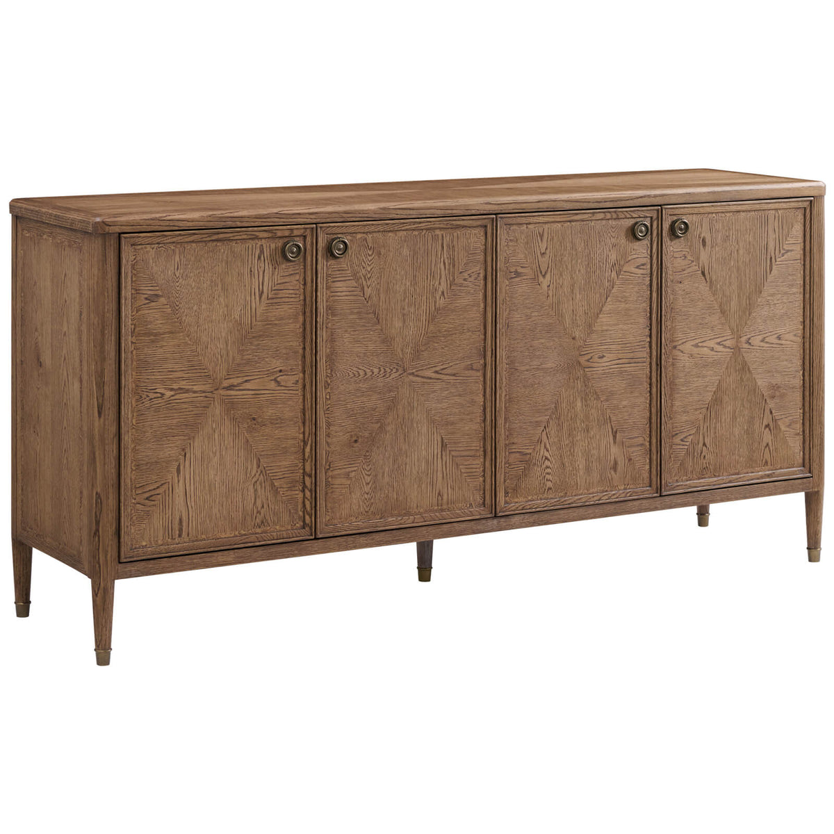 Meadowcroft 4-Door Sideboard in Tobacco by Theodore Alexander