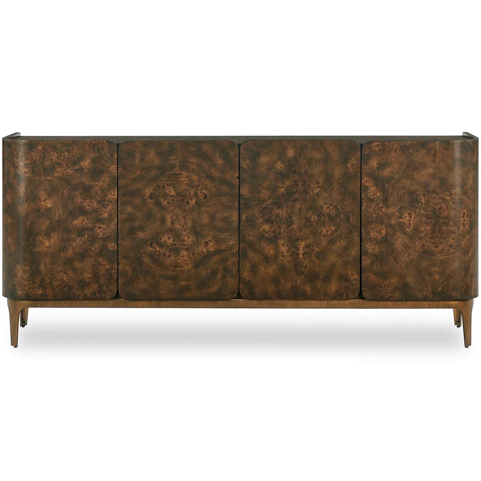 Melbourne Mappa Burl 4 Door Sideboard by Uttermost