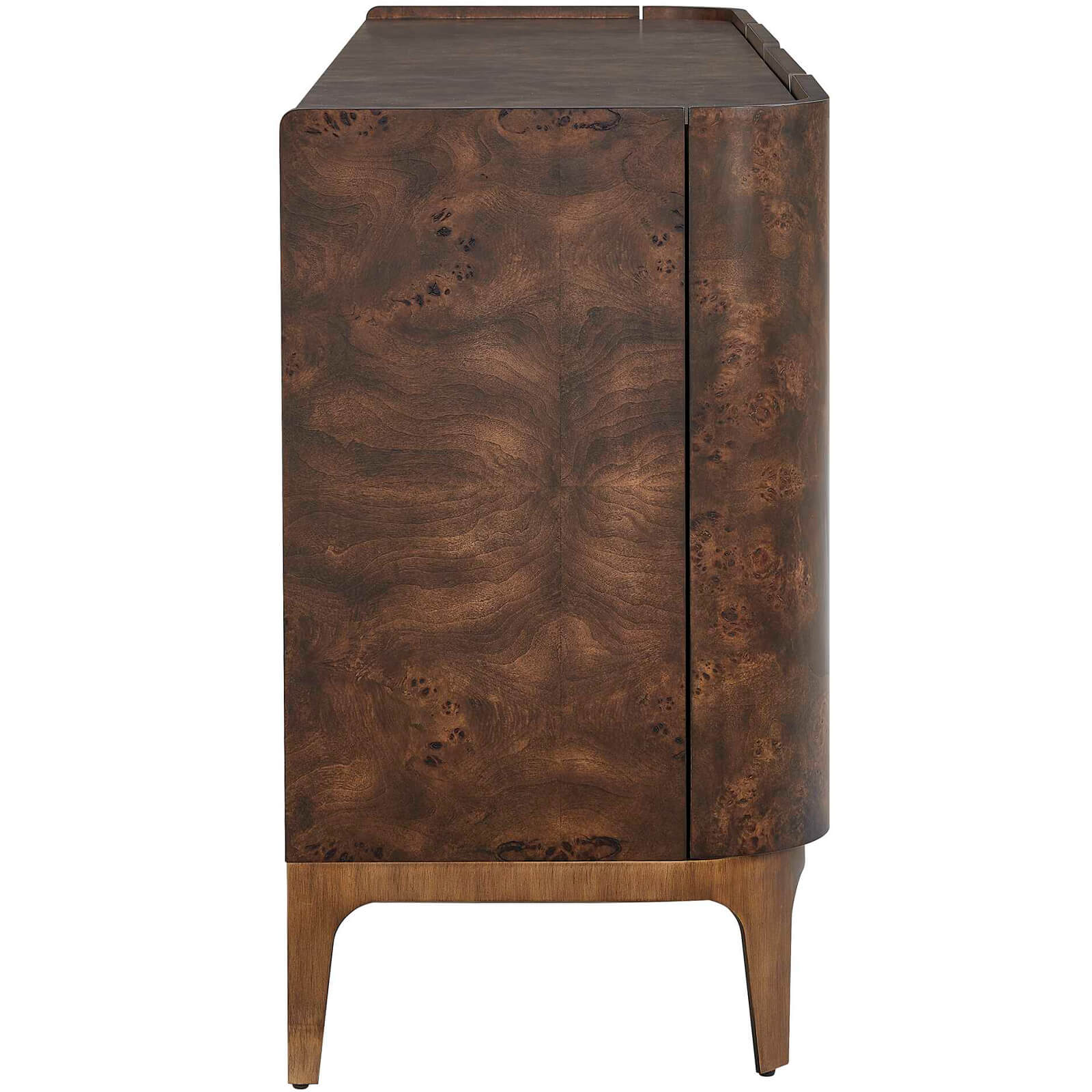 Melbourne Mappa Burl 4 Door Sideboard by Uttermost
