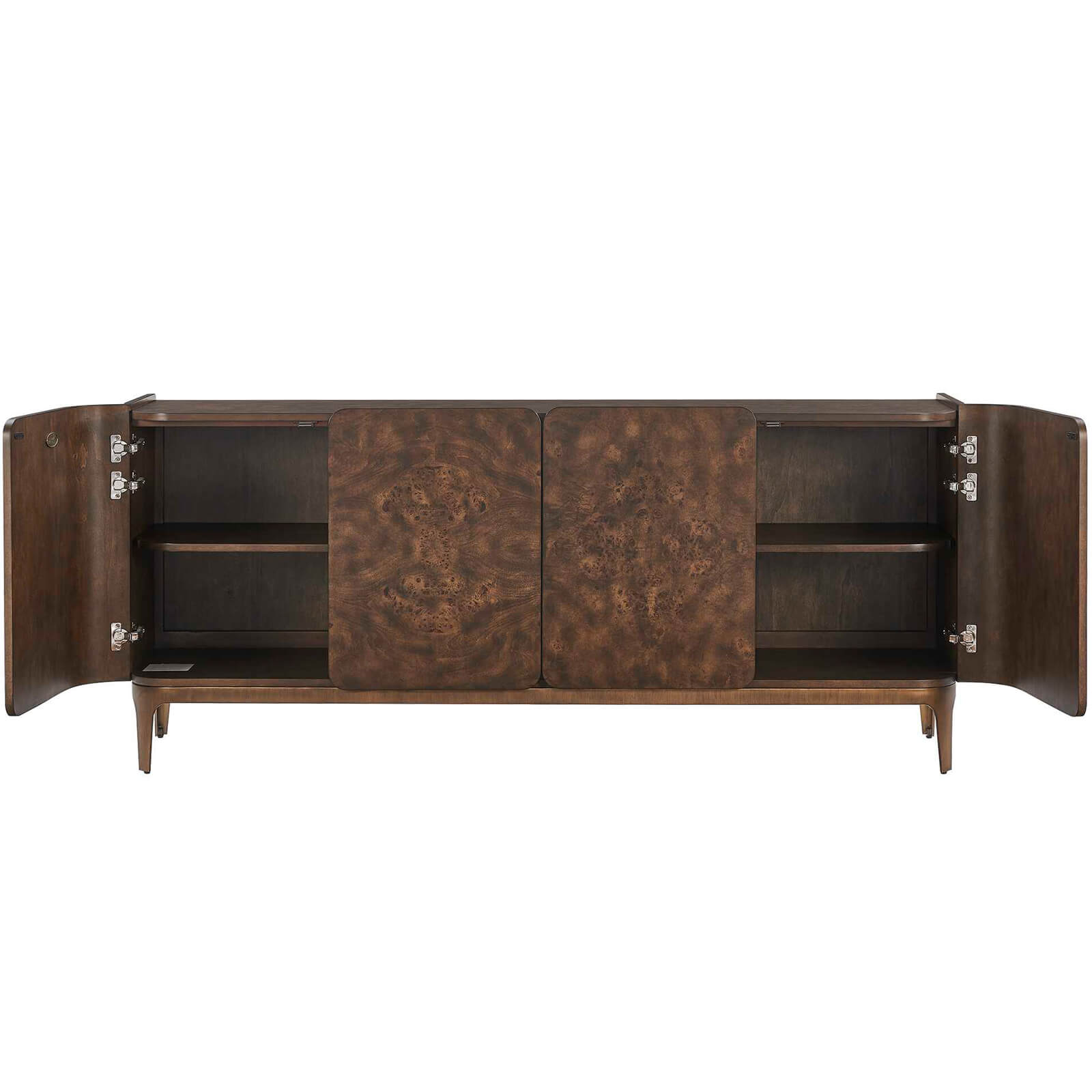 Melbourne Mappa Burl 4 Door Sideboard by Uttermost