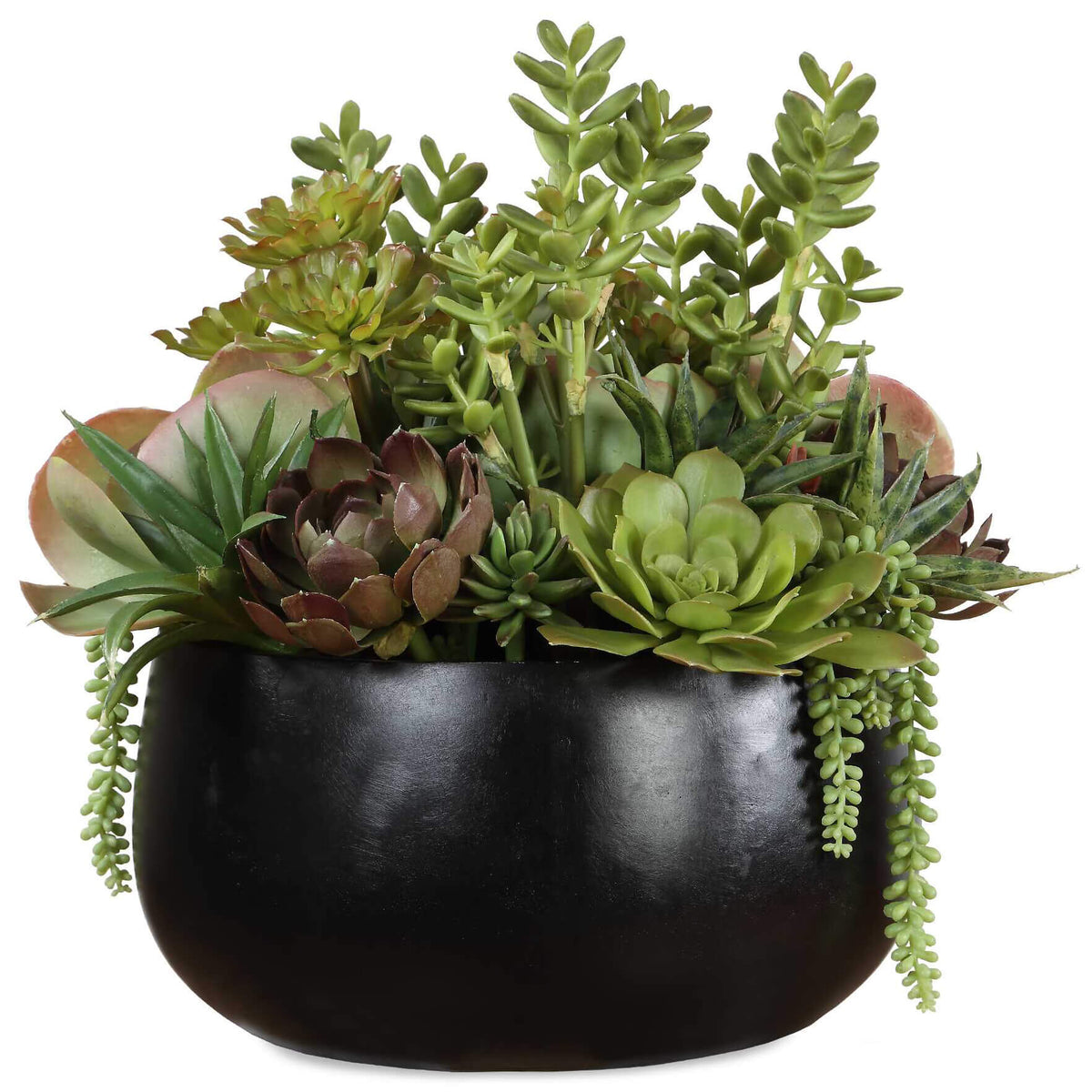 Mico Indoor-Outdoor Succulent Centerpiece Uttermost