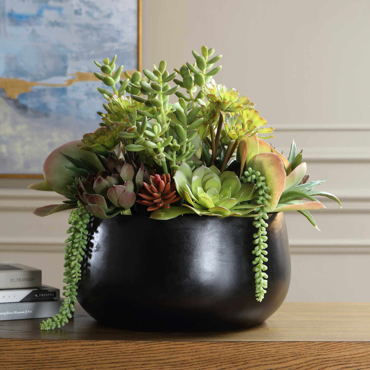 Mico Indoor-Outdoor Succulent Centerpiece by Uttermost