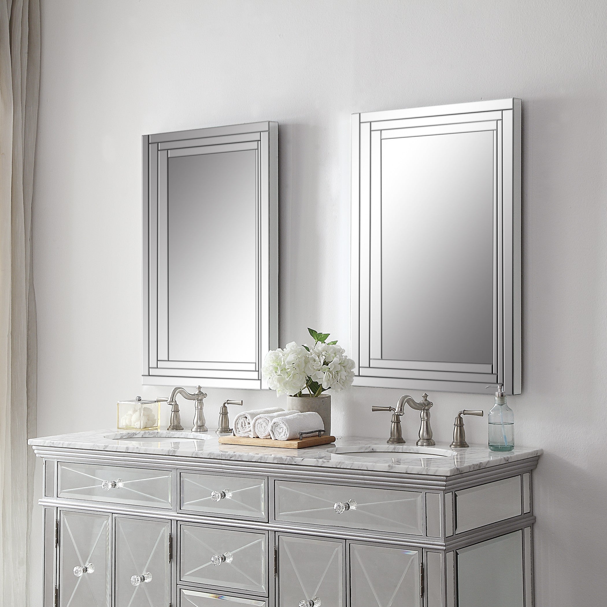 Alanna Frameless Vanity Mirror by Uttermost