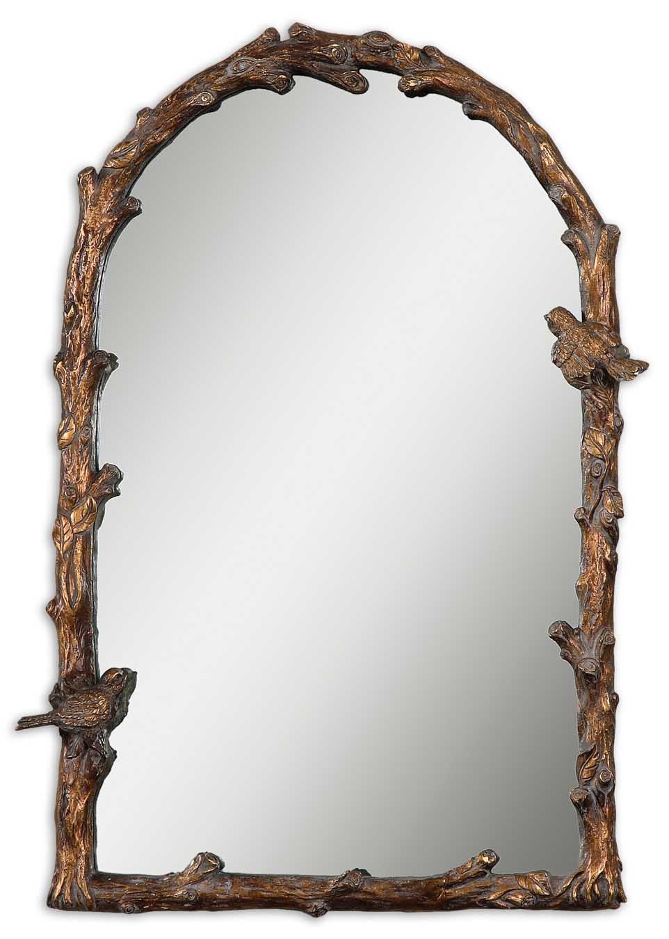Paza Antique Gold Arch Mirror by Uttermost