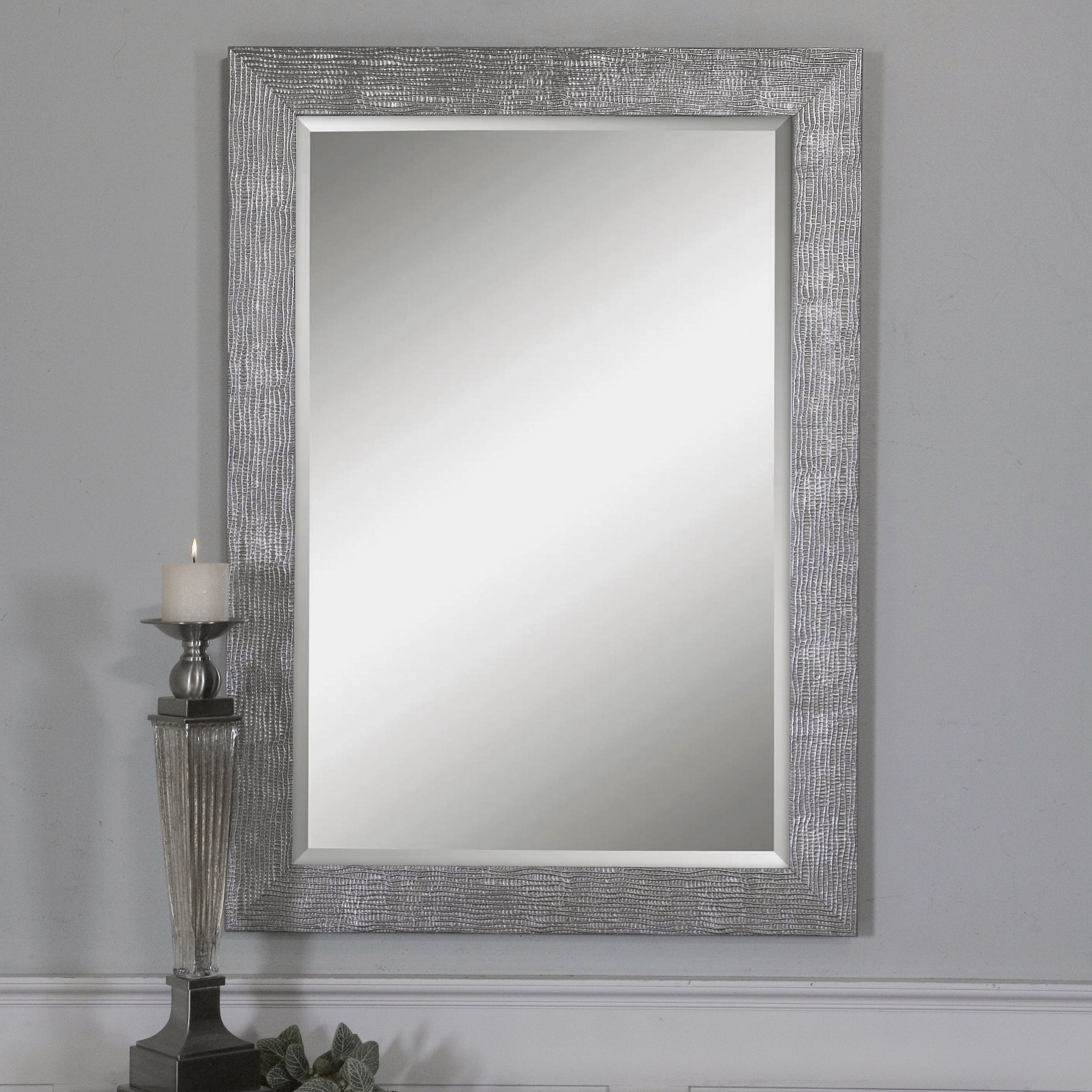 Tarek Silver Mirror by Uttermost