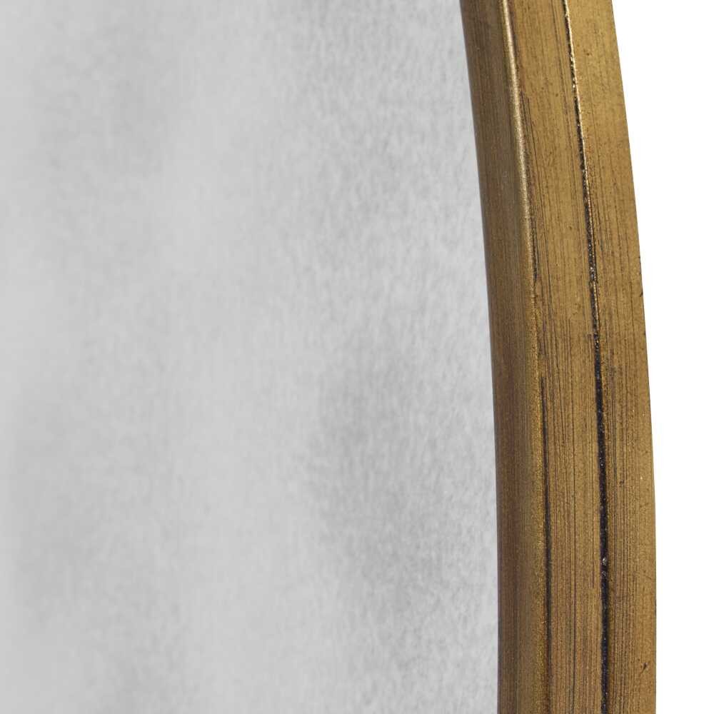 Junius Round Gold Mirror by Uttermost