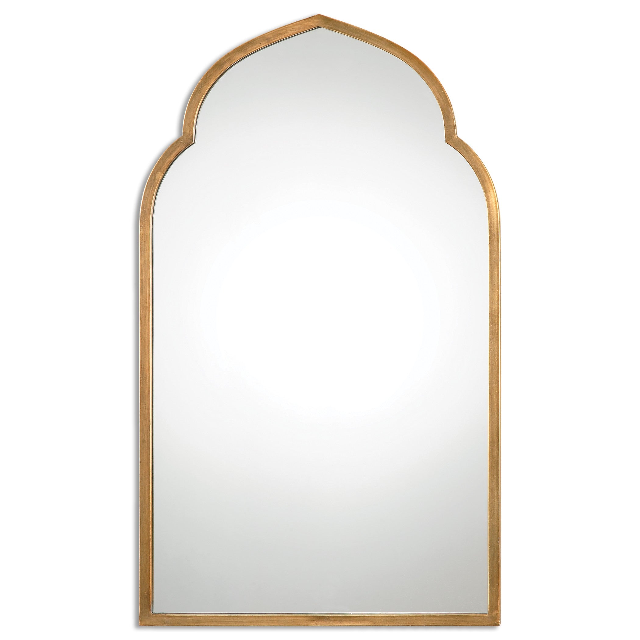 Kenitra Gold Arch Mirror by Uttermost