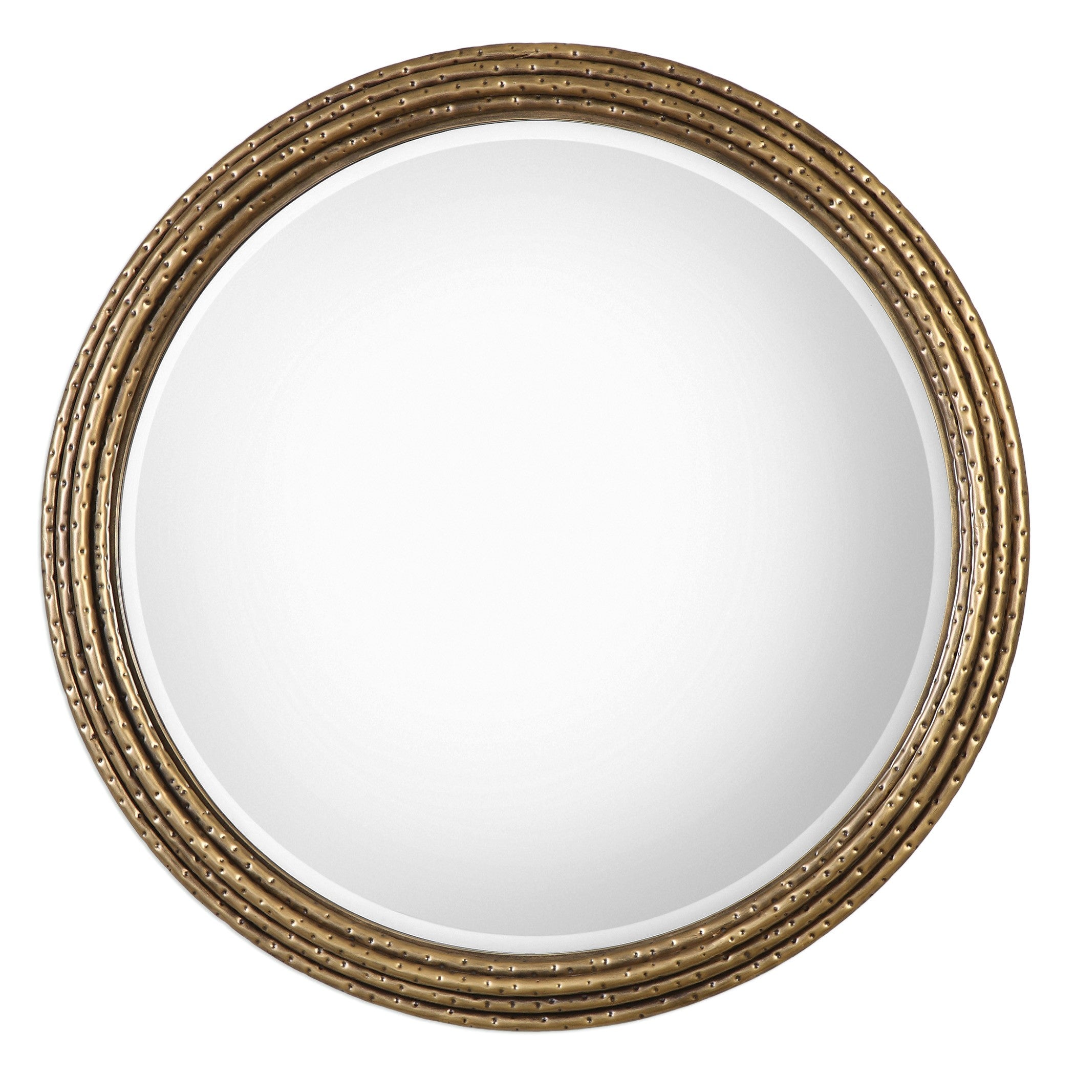 Spera Round Gold Mirror by Uttermost