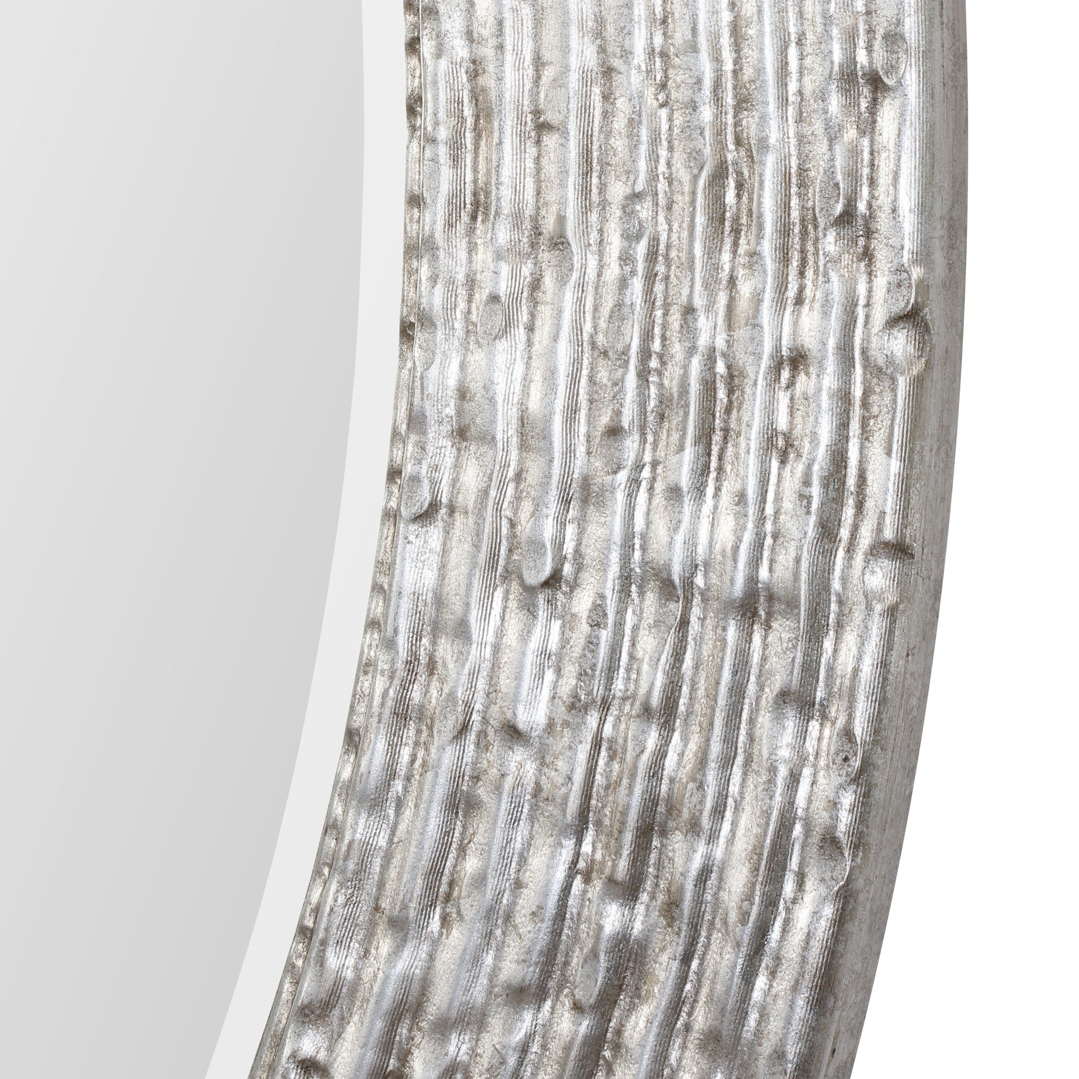 Conder Oval Silver Mirror by Uttermost