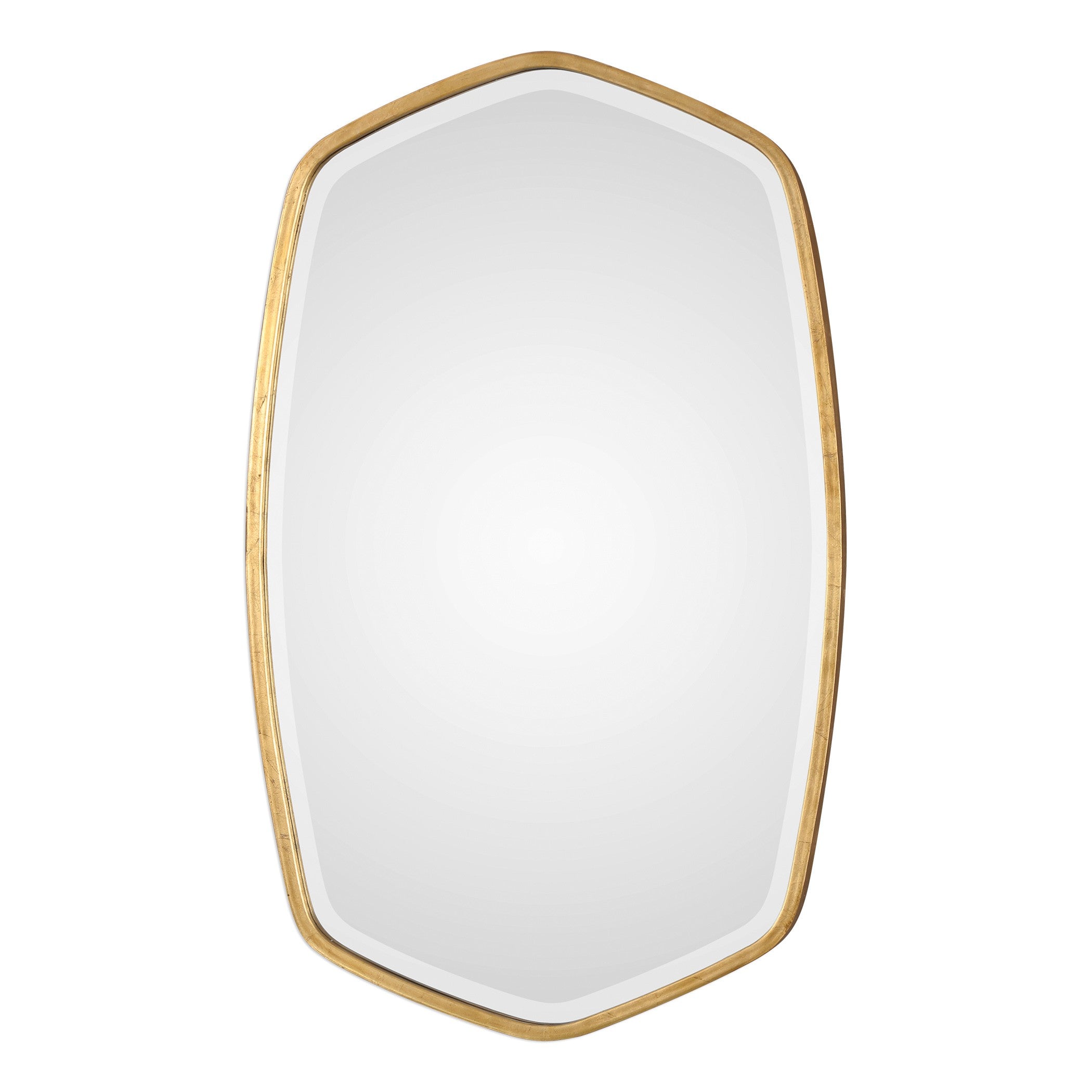 Duronia Antiqued Gold Mirror by Uttermost