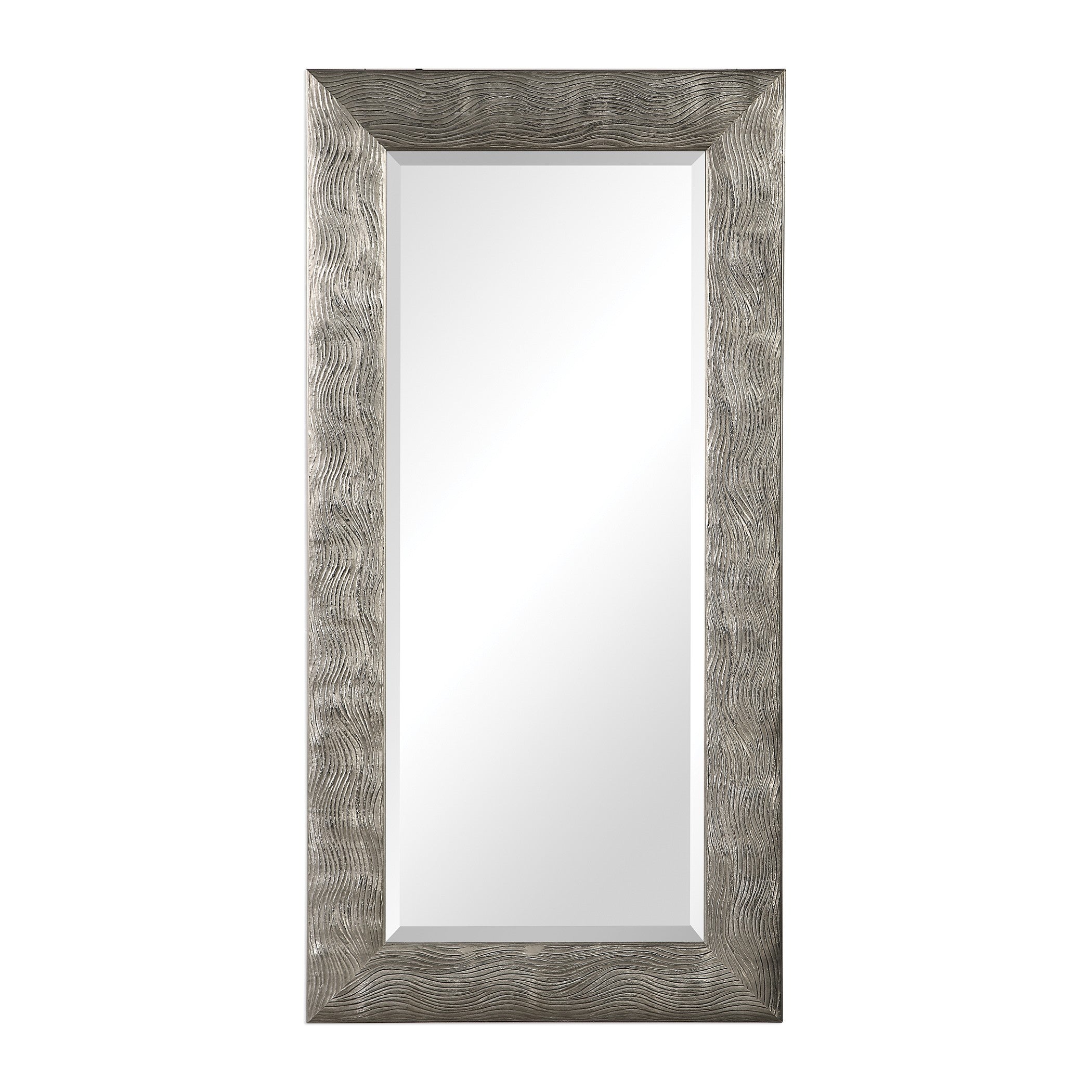 Maeona Metallic Silver Mirror by Uttermost