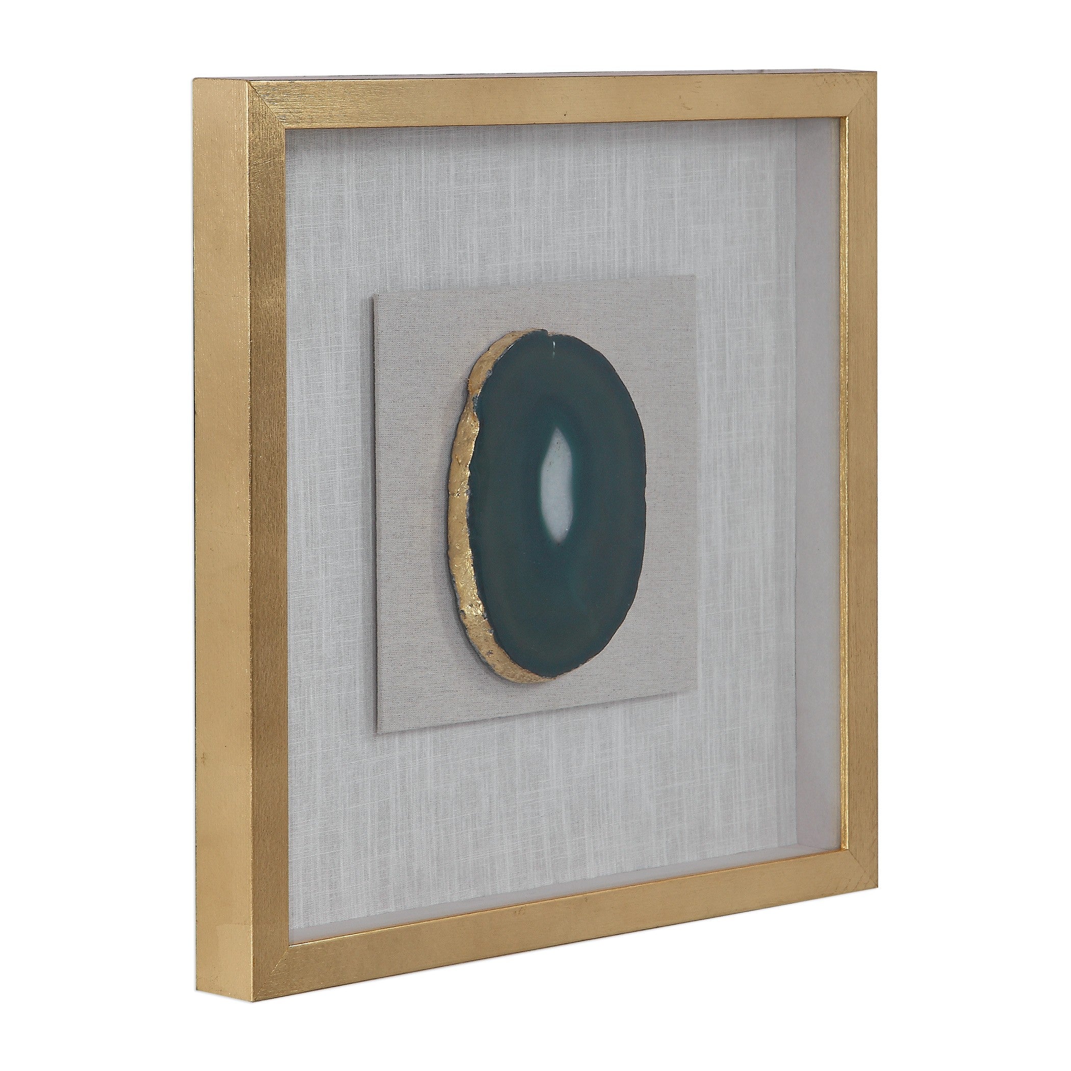 Keeva Agate Stone Shadow Box by Uttermost