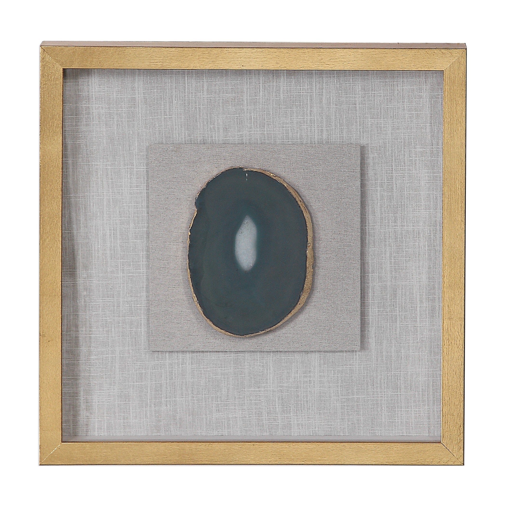 Keeva Agate Stone Shadow Box by Uttermost