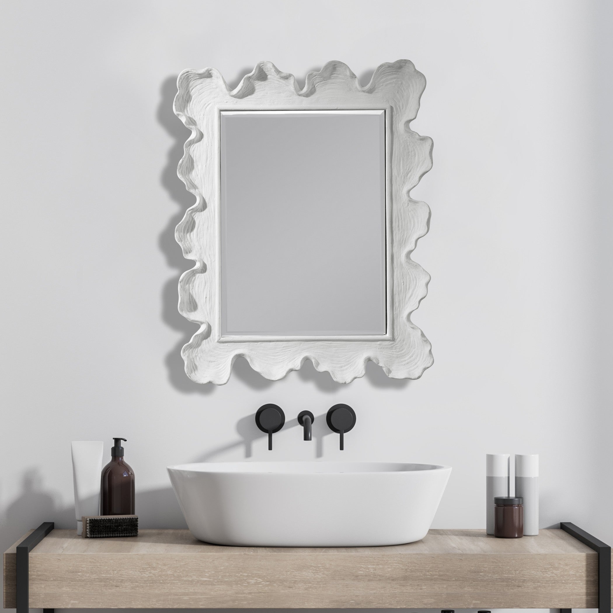 Sea Coral Coastal Mirror by Uttermost