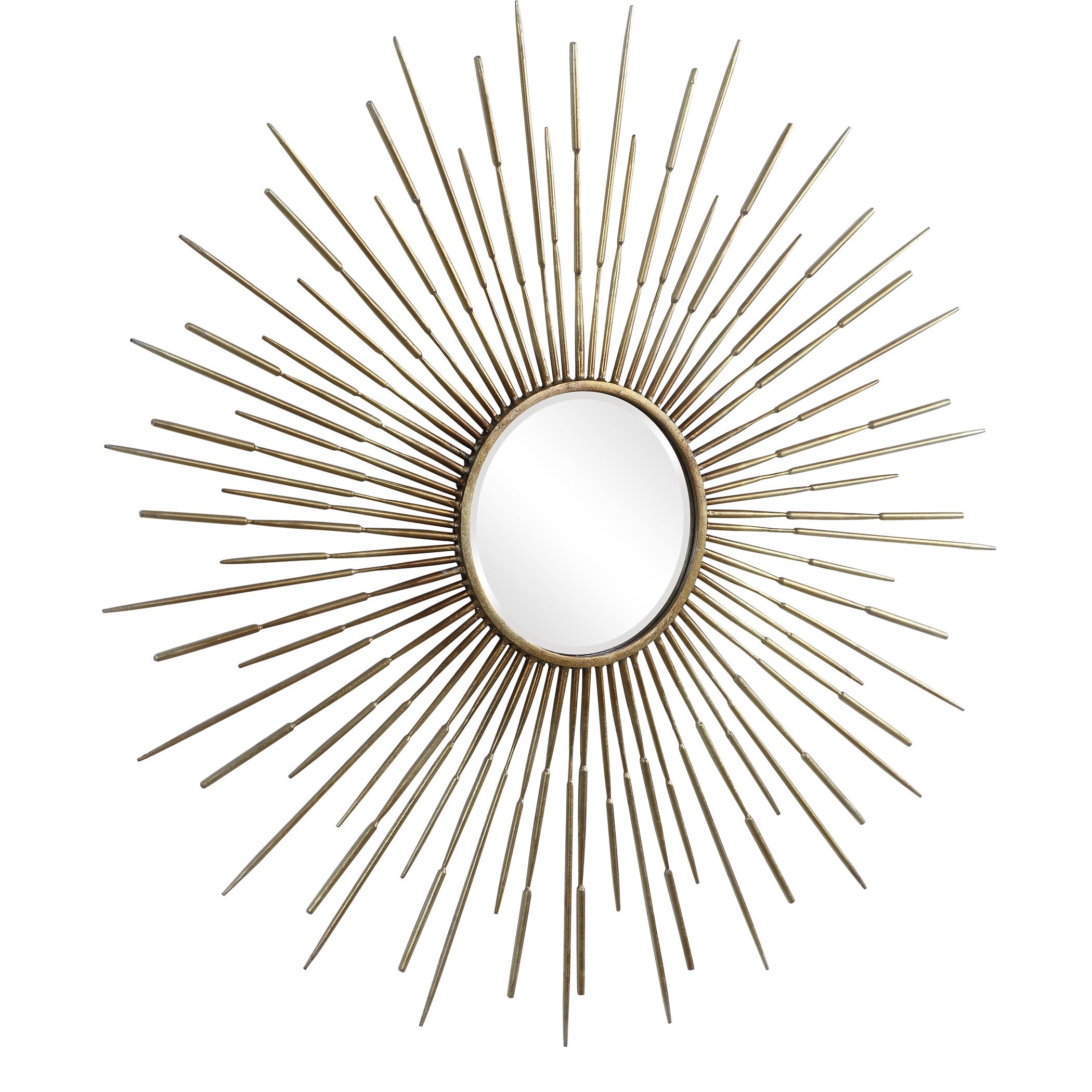 Golden Rays Starburst Mirror by Uttermost