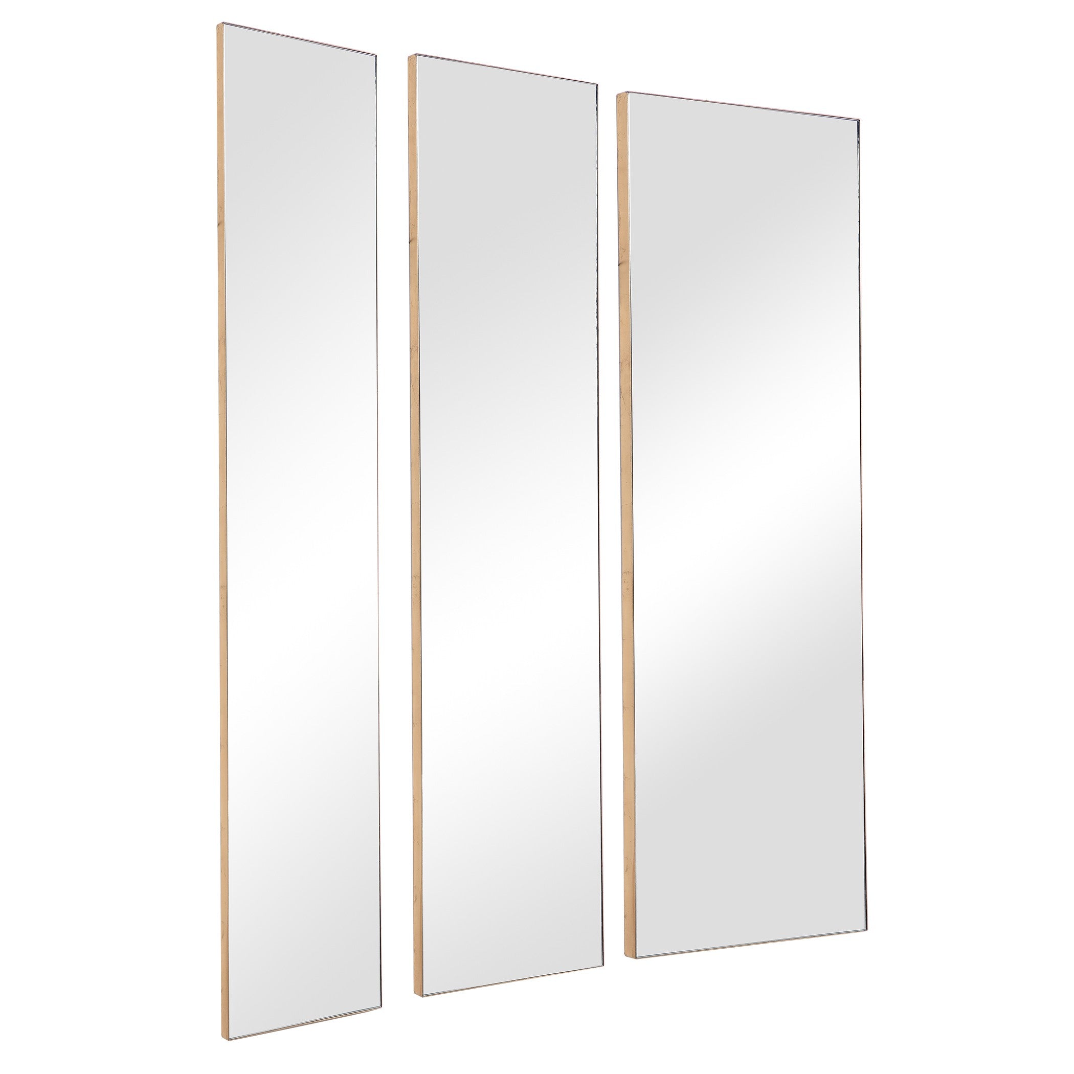 Rowling Gold Mirrors, S/3 by Uttermost