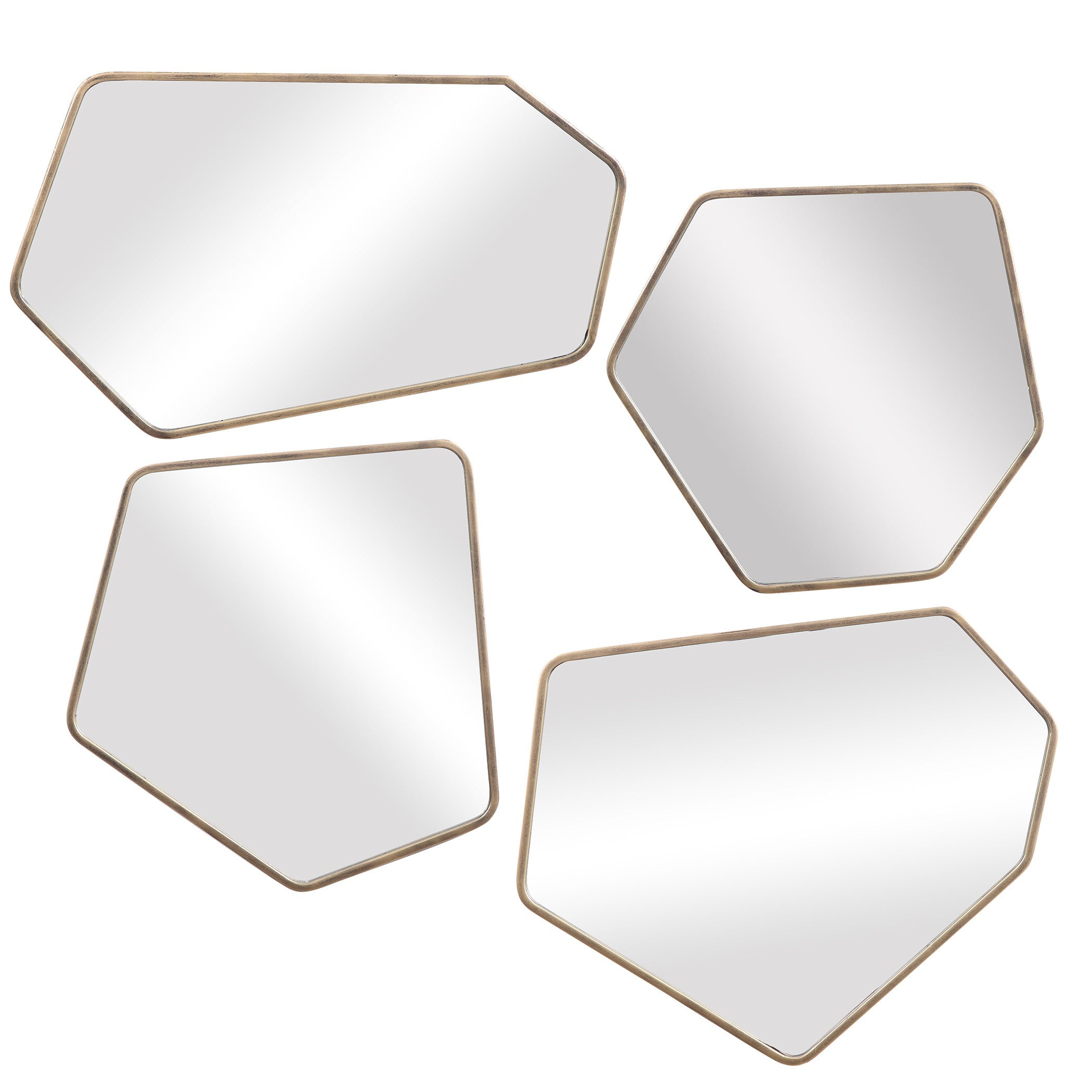 Linneah Modern Mirrors - Set of 4 by Uttermost