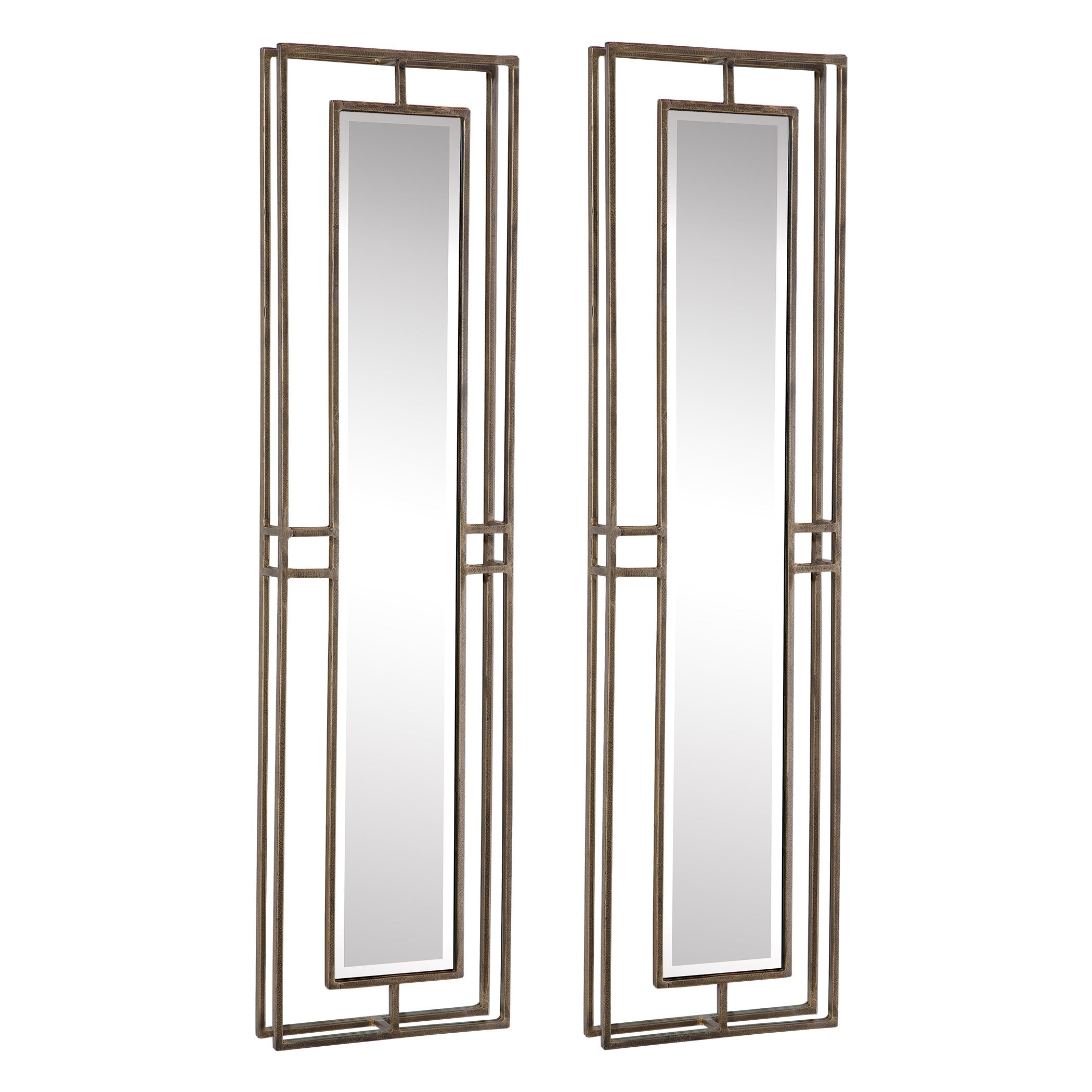 Rutledge Gold Mirrors - Set of 2 by Uttermost
