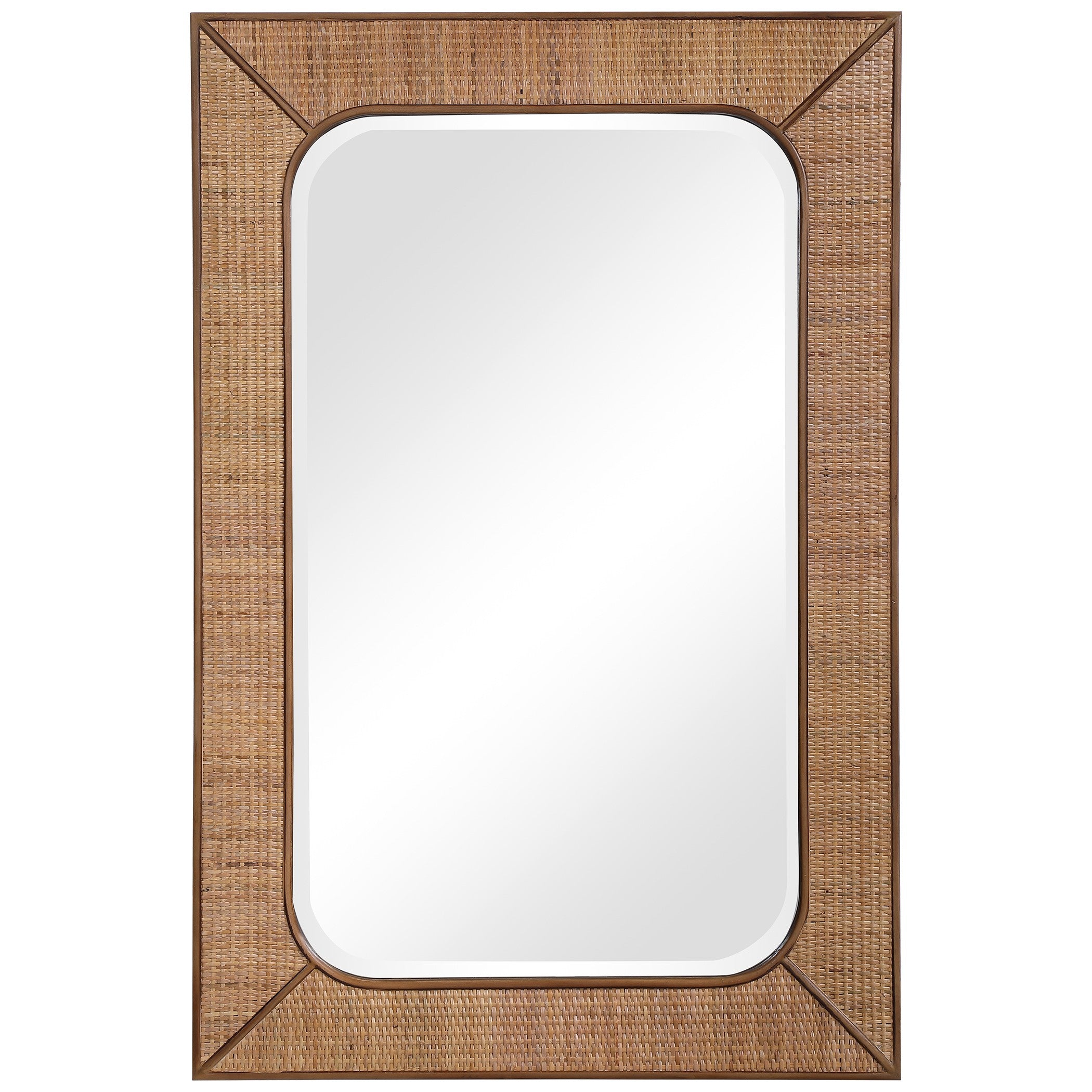 Tahiti Rattan Mirror by Uttermost