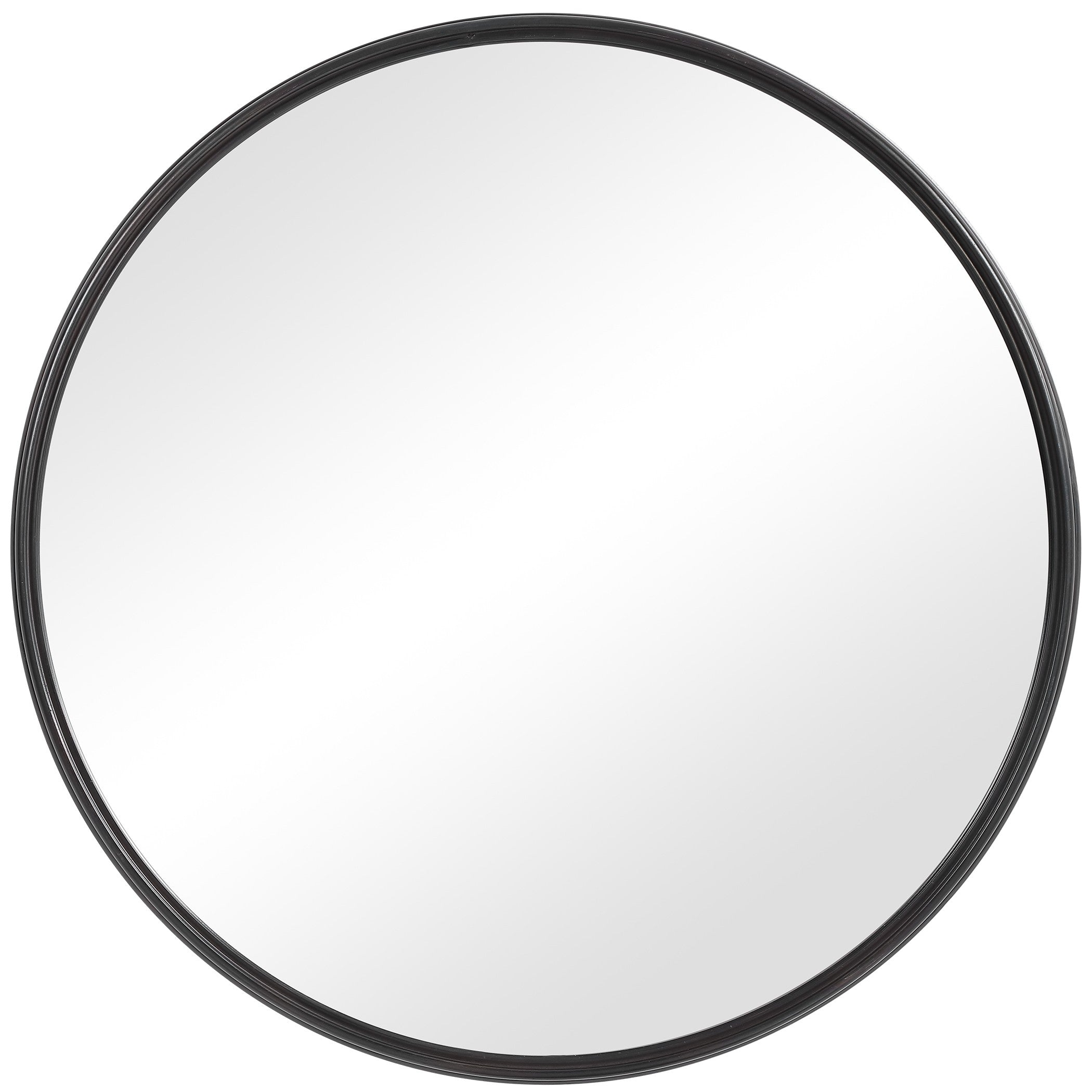 Belham Round Iron Mirror by Uttermost