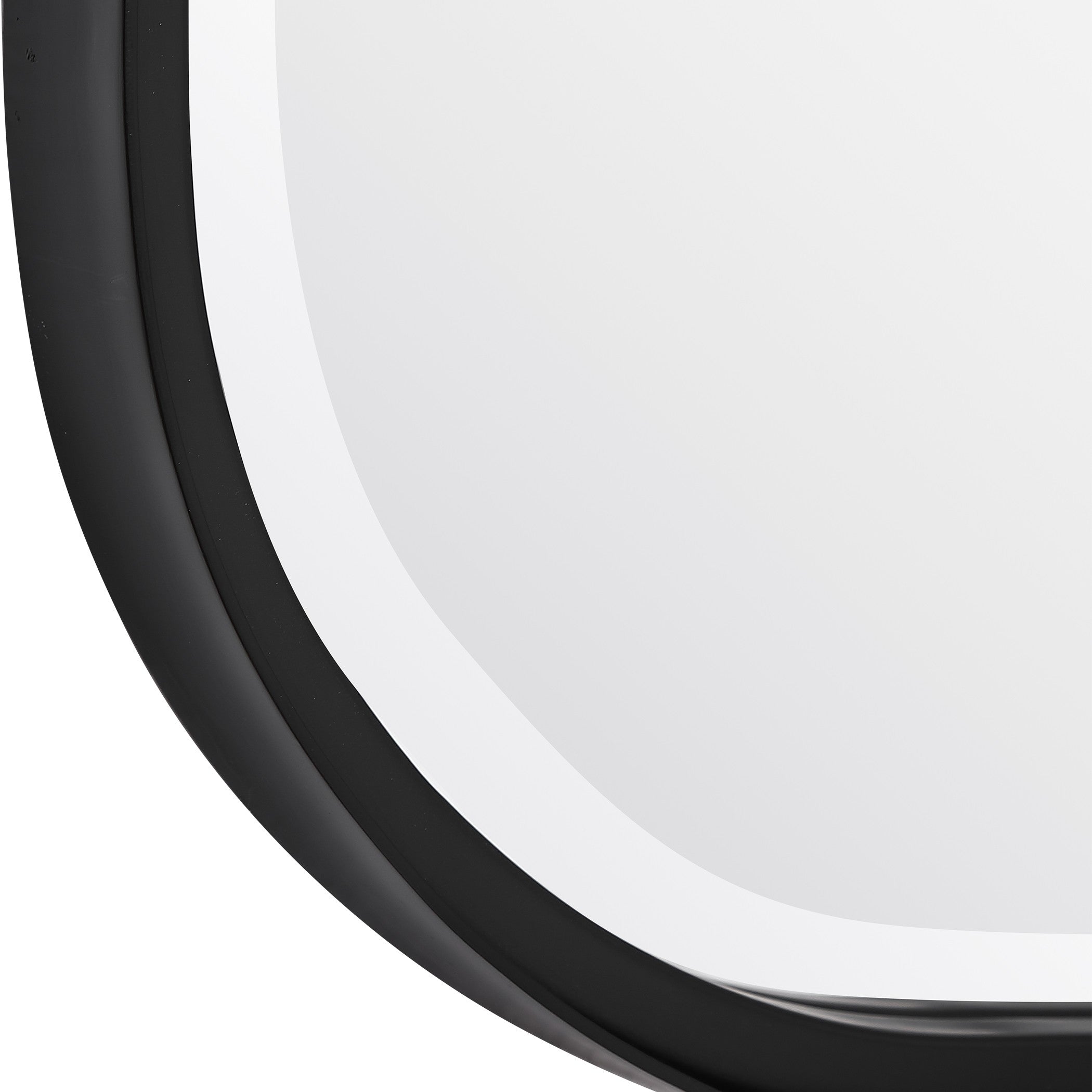 Concord Black Tall Iron Mirror by Uttermost