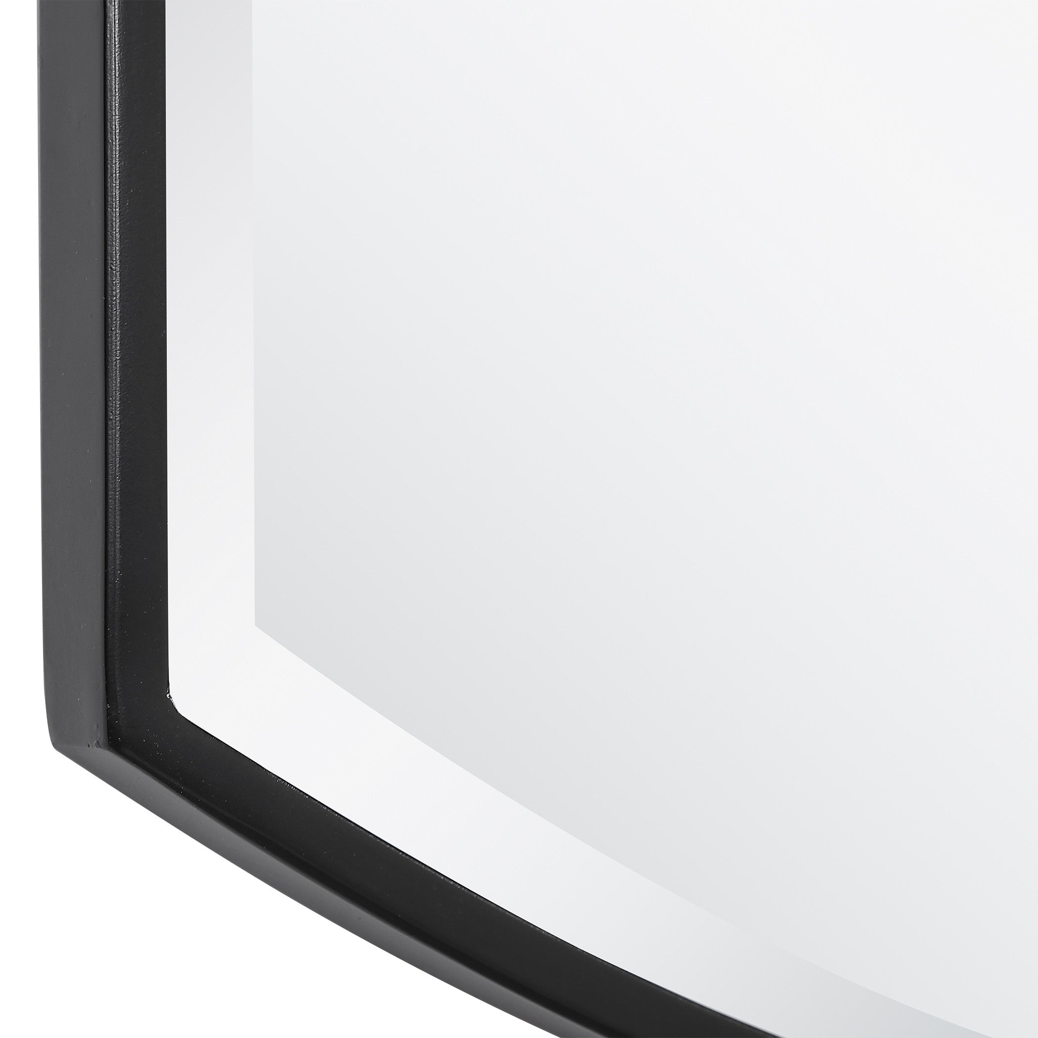 Shield Shaped Iron Mirror by Uttermost