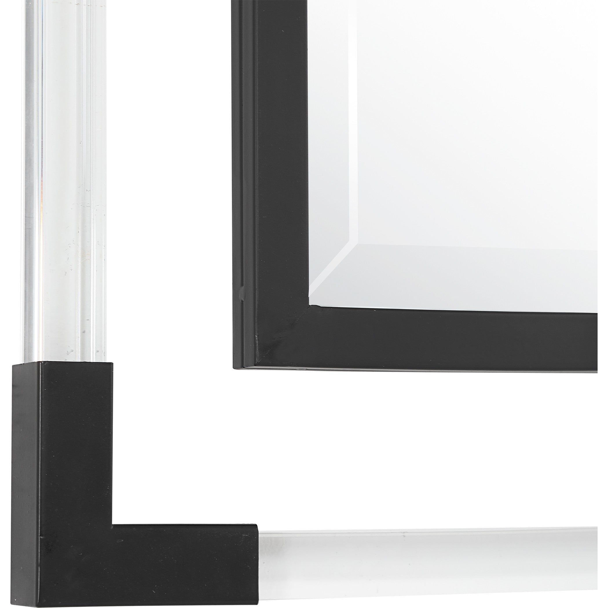 Balkan Black Iron Mirror by Uttermost