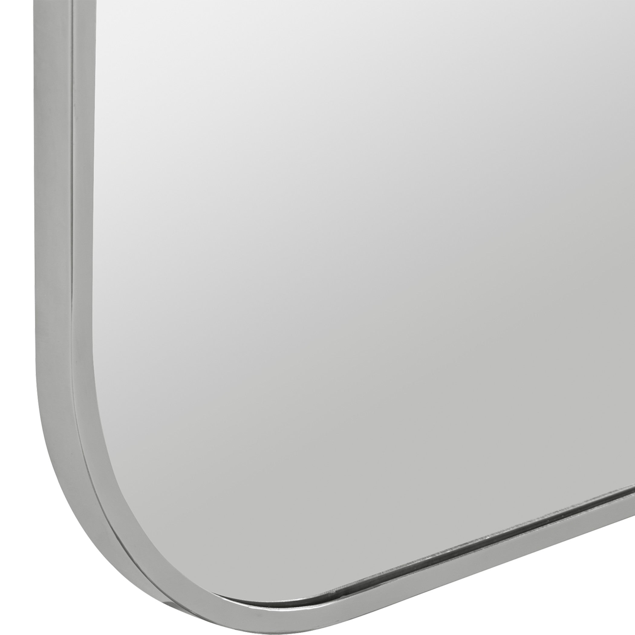 Taft Polished Nickel Mirror by Uttermost