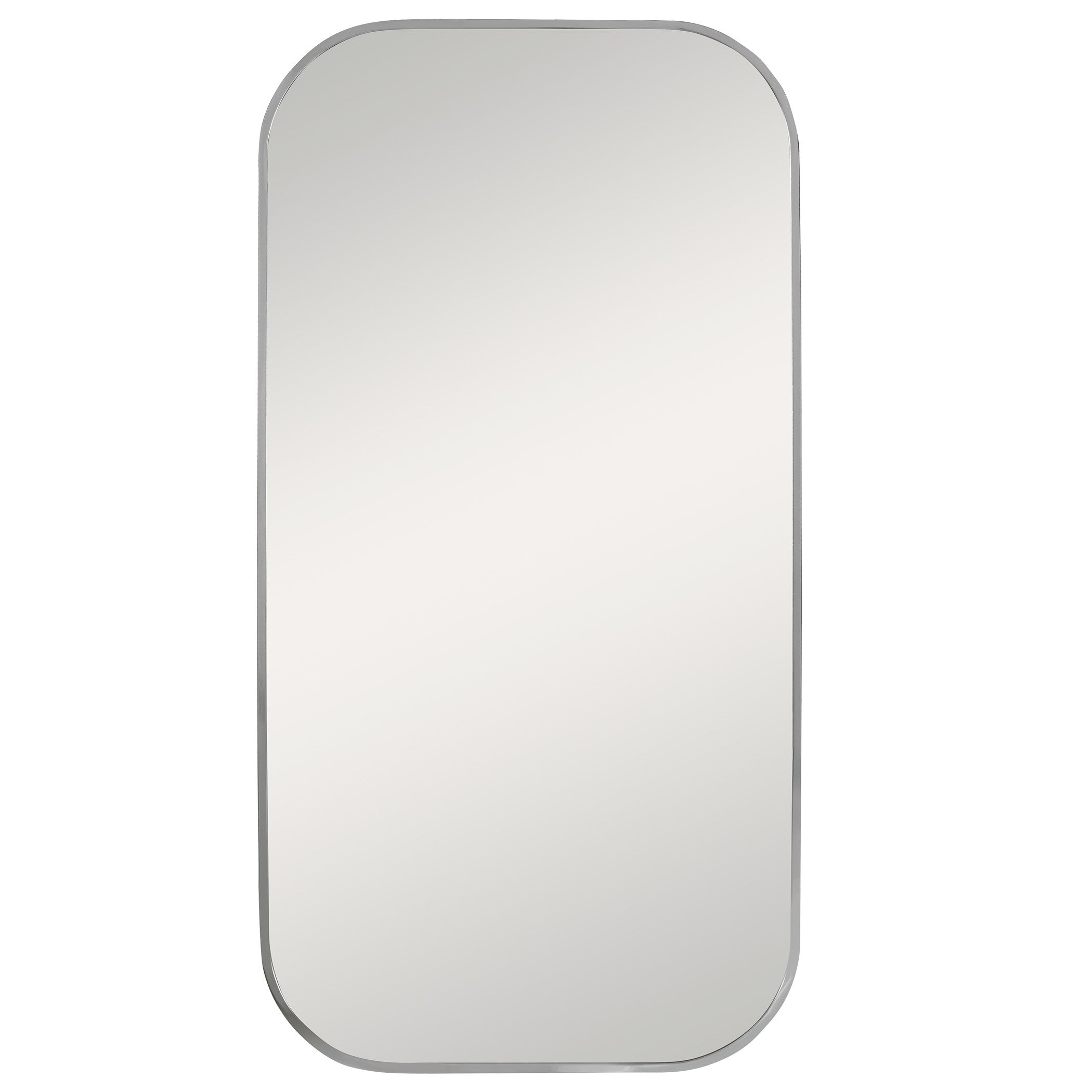 Taft Polished Nickel Mirror by Uttermost