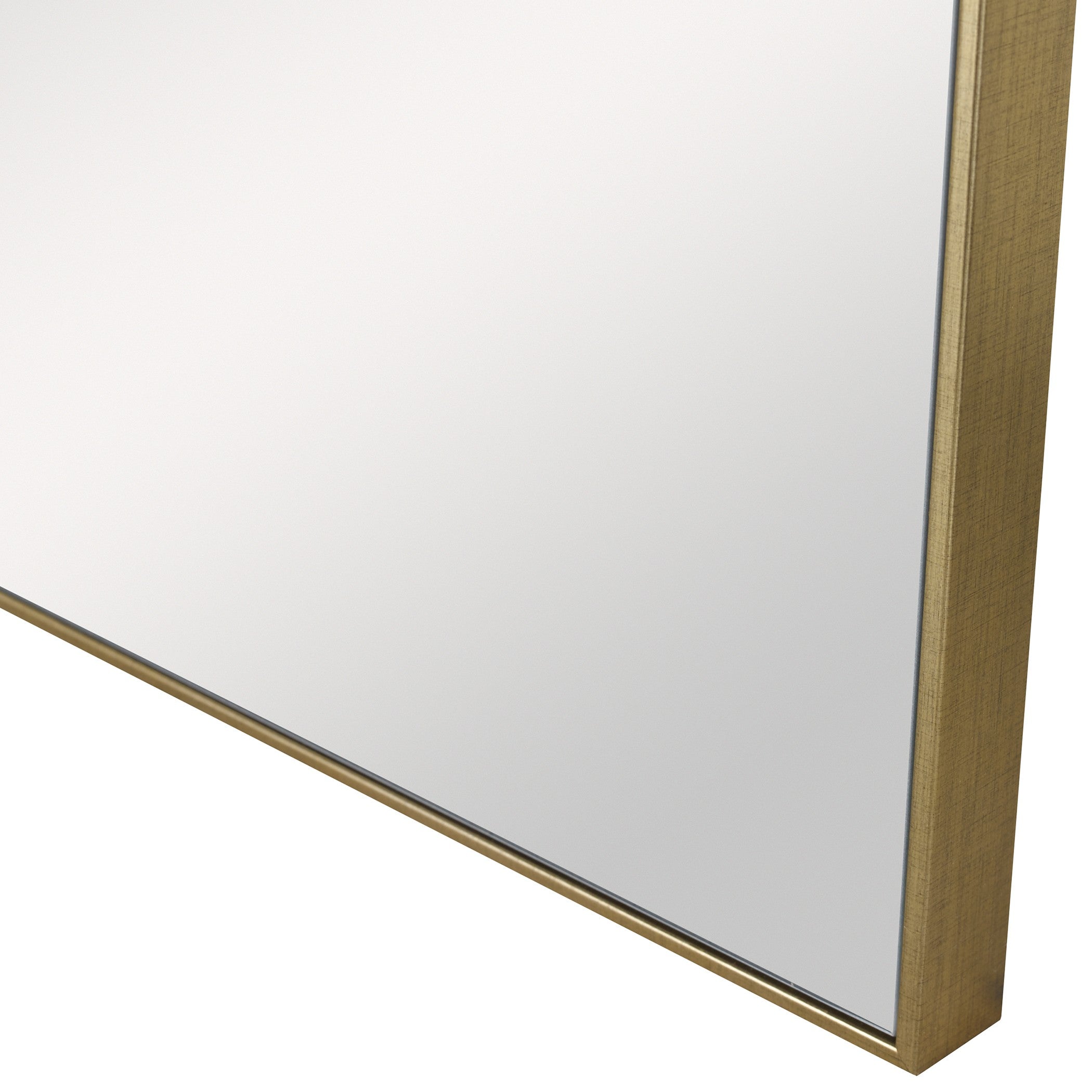 Alexo Square Mirror in Gold by Uttermost