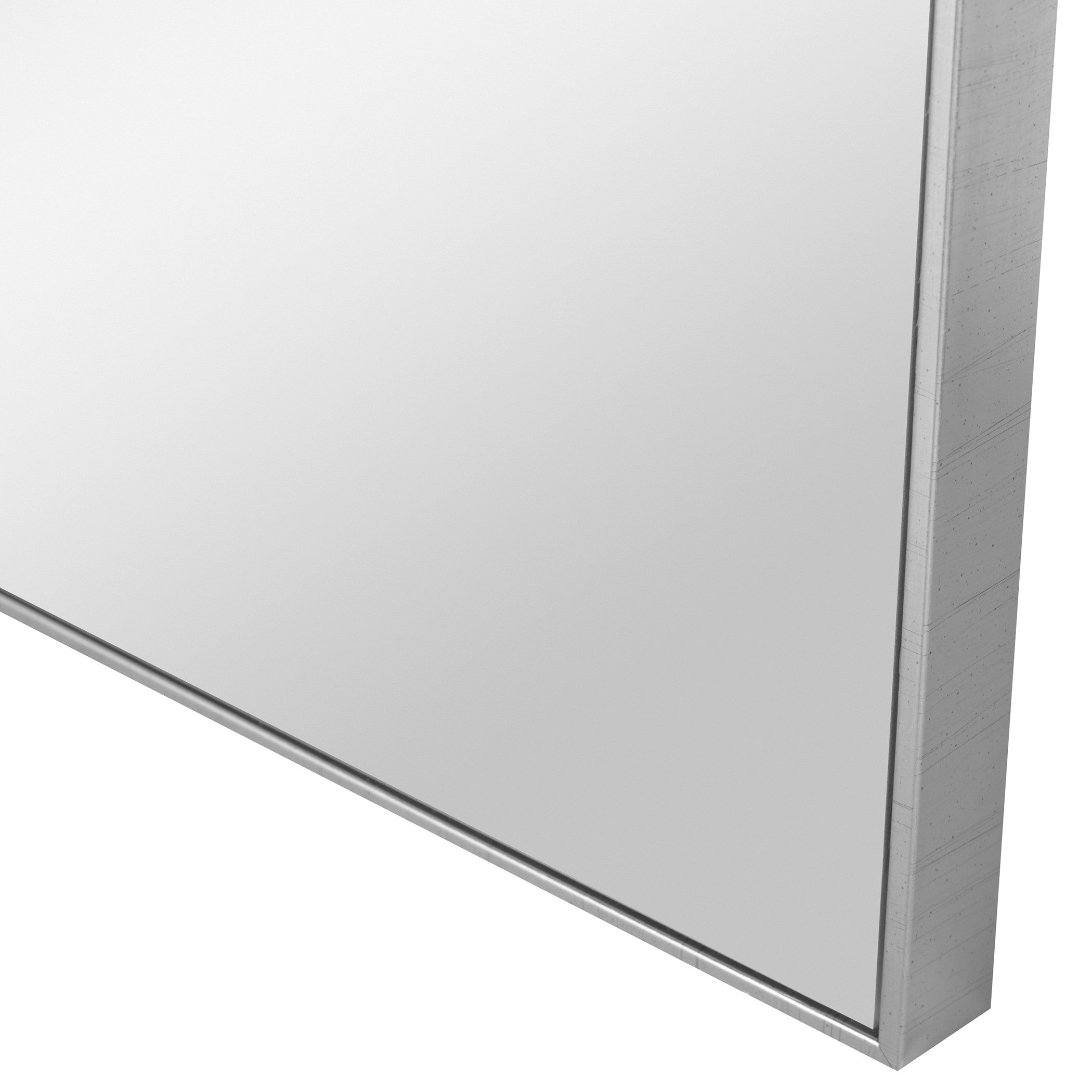 Alexo Square Mirror in Silver by Uttermost