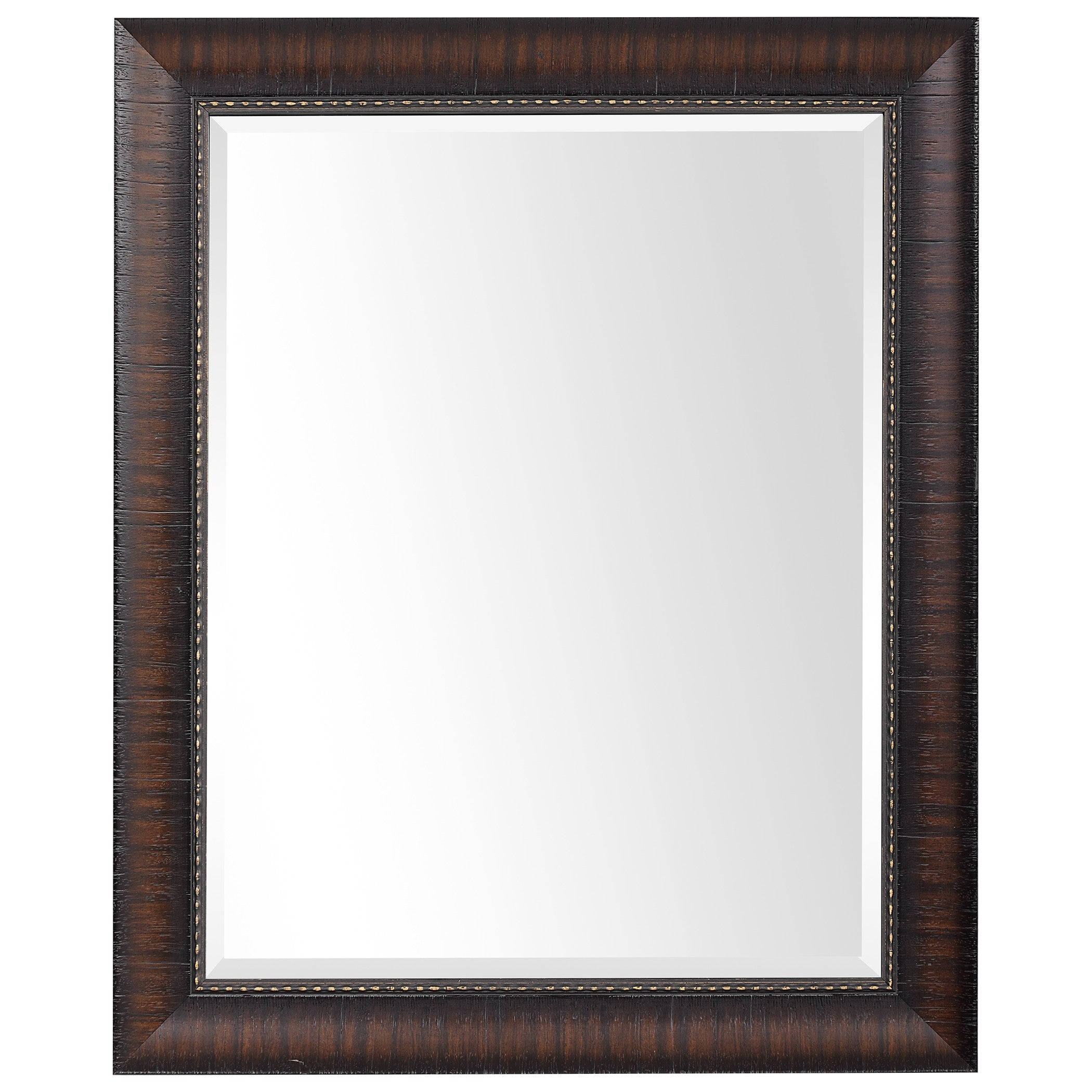 Wythe Burnished Wood Mirror by Uttermost