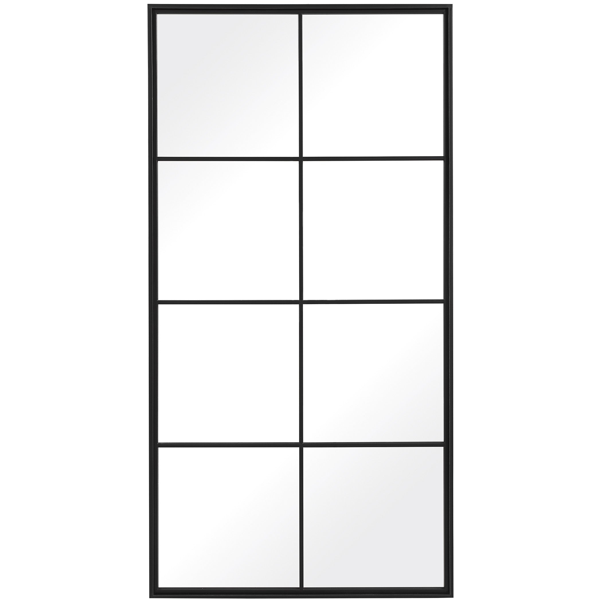Rousseau Iron Window Mirror by Uttermost
