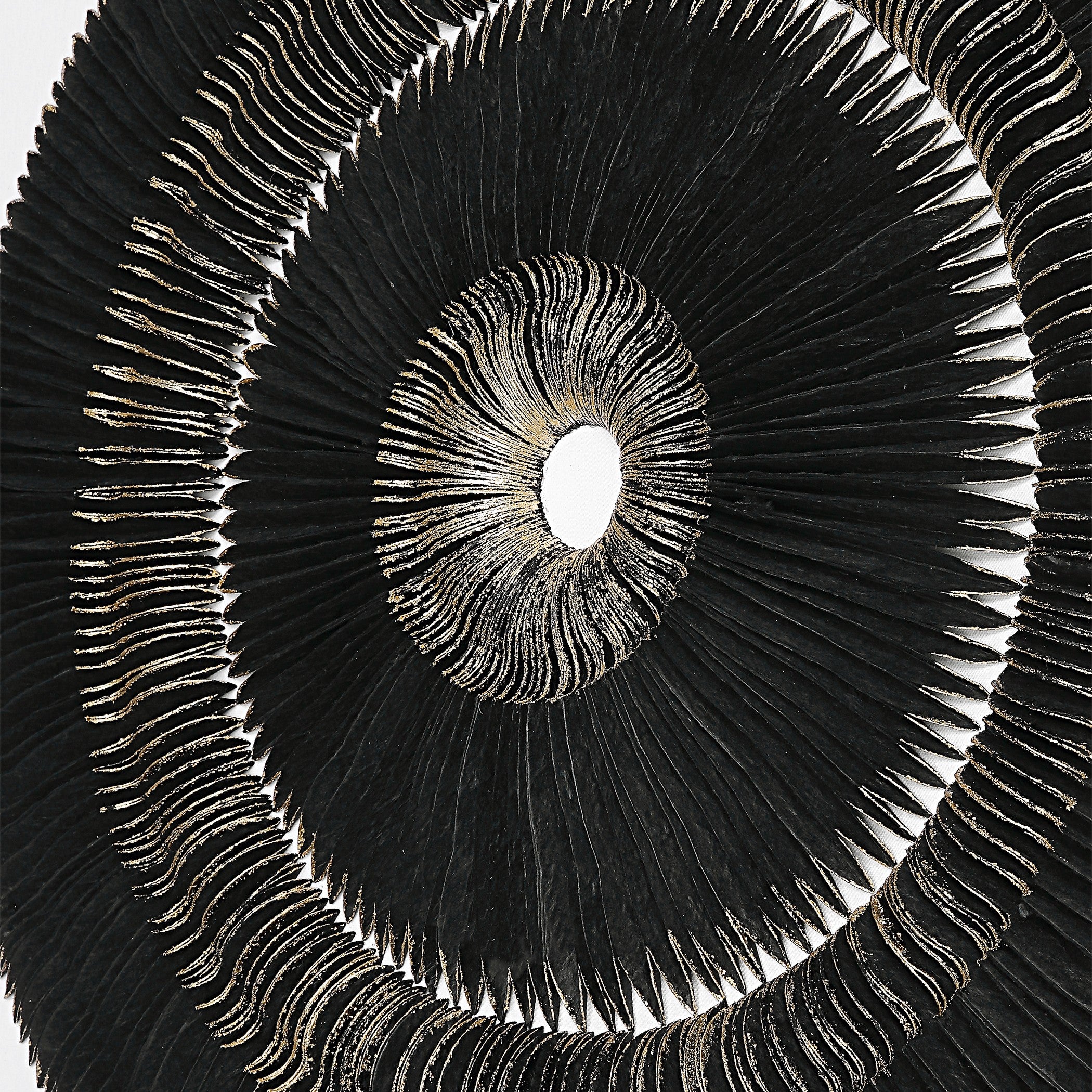 Sandara Black And Gold Shadow Box by Uttermost