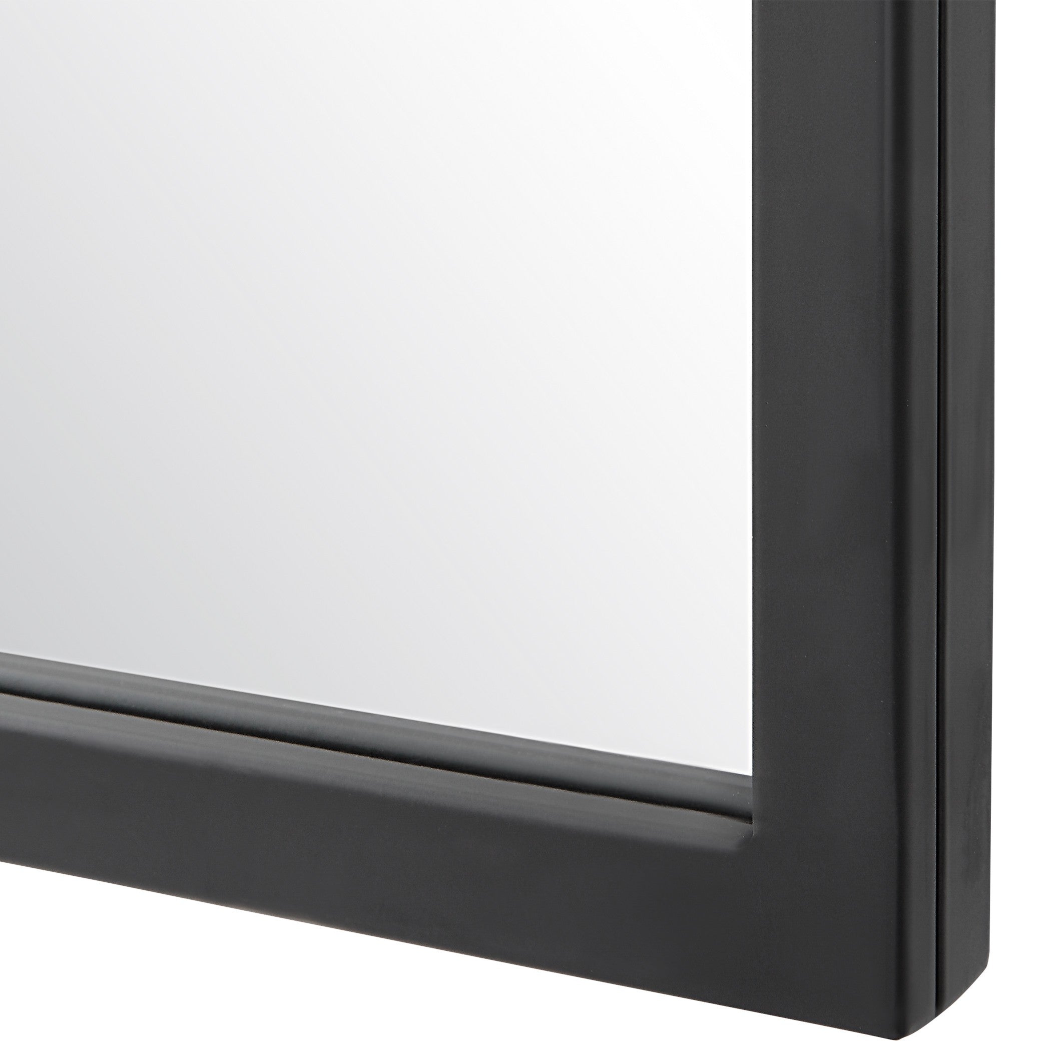 Kenitra Black Arch Mirror by Uttermost