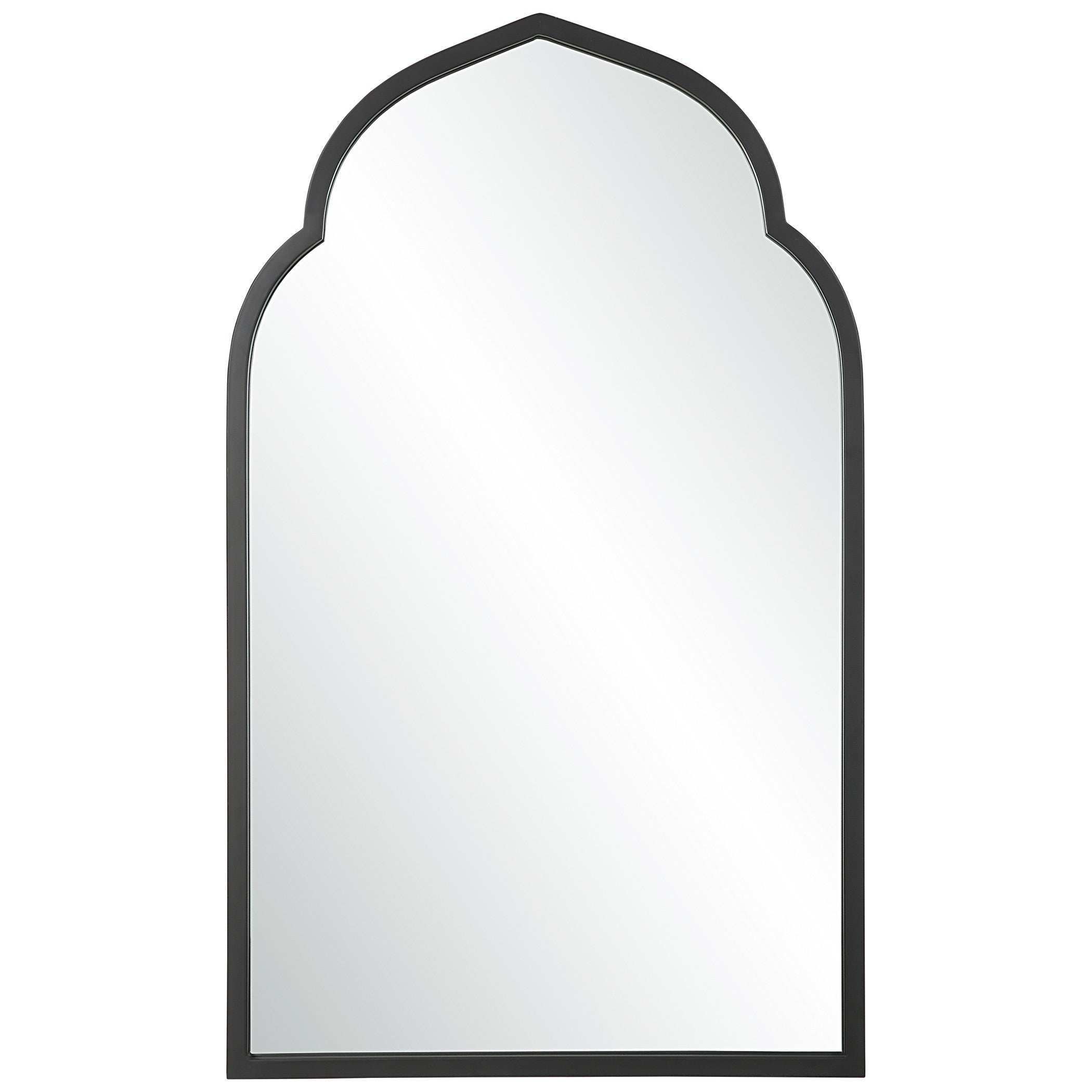 Kenitra Black Arch Mirror by Uttermost