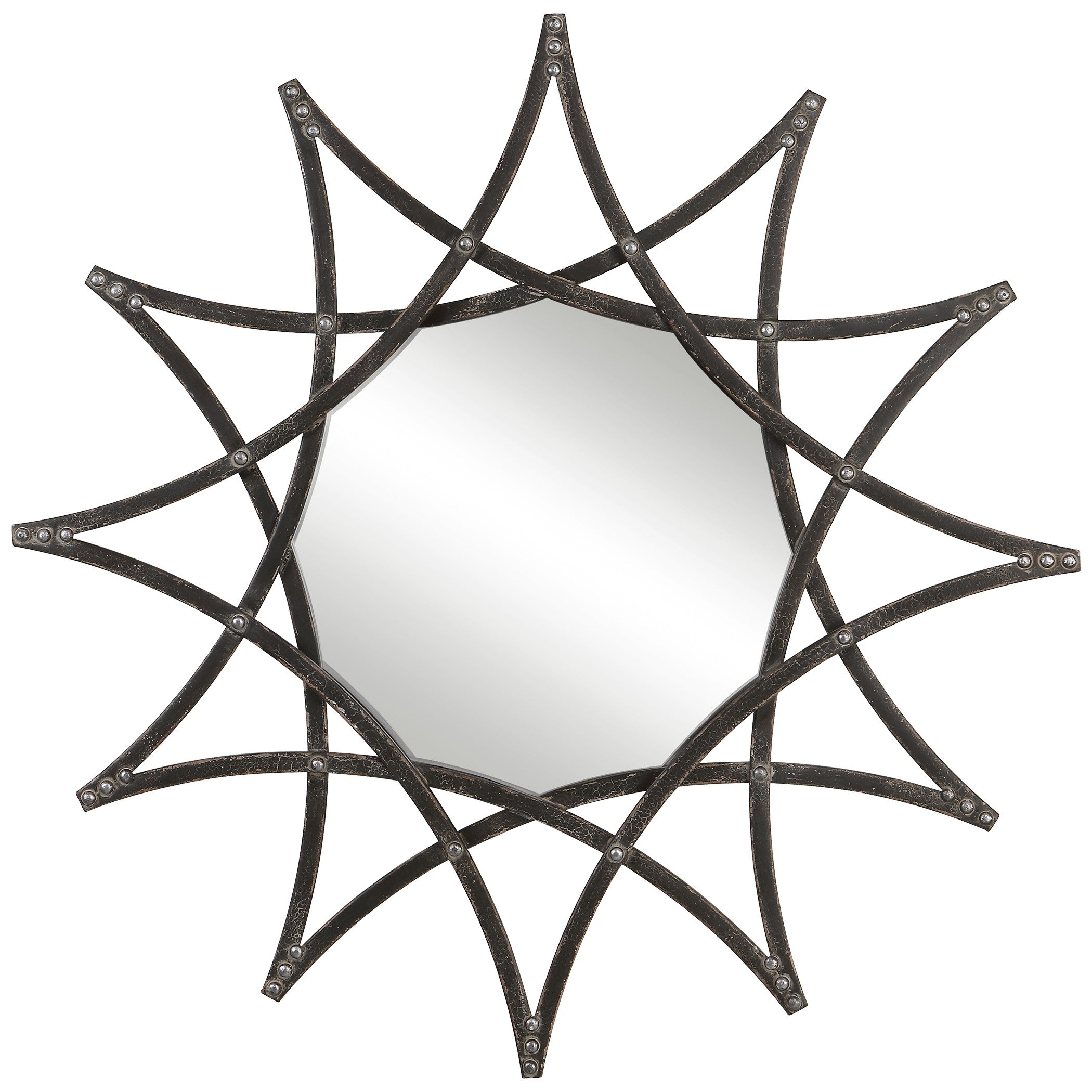 Solaris Iron Star Mirror by Uttermost