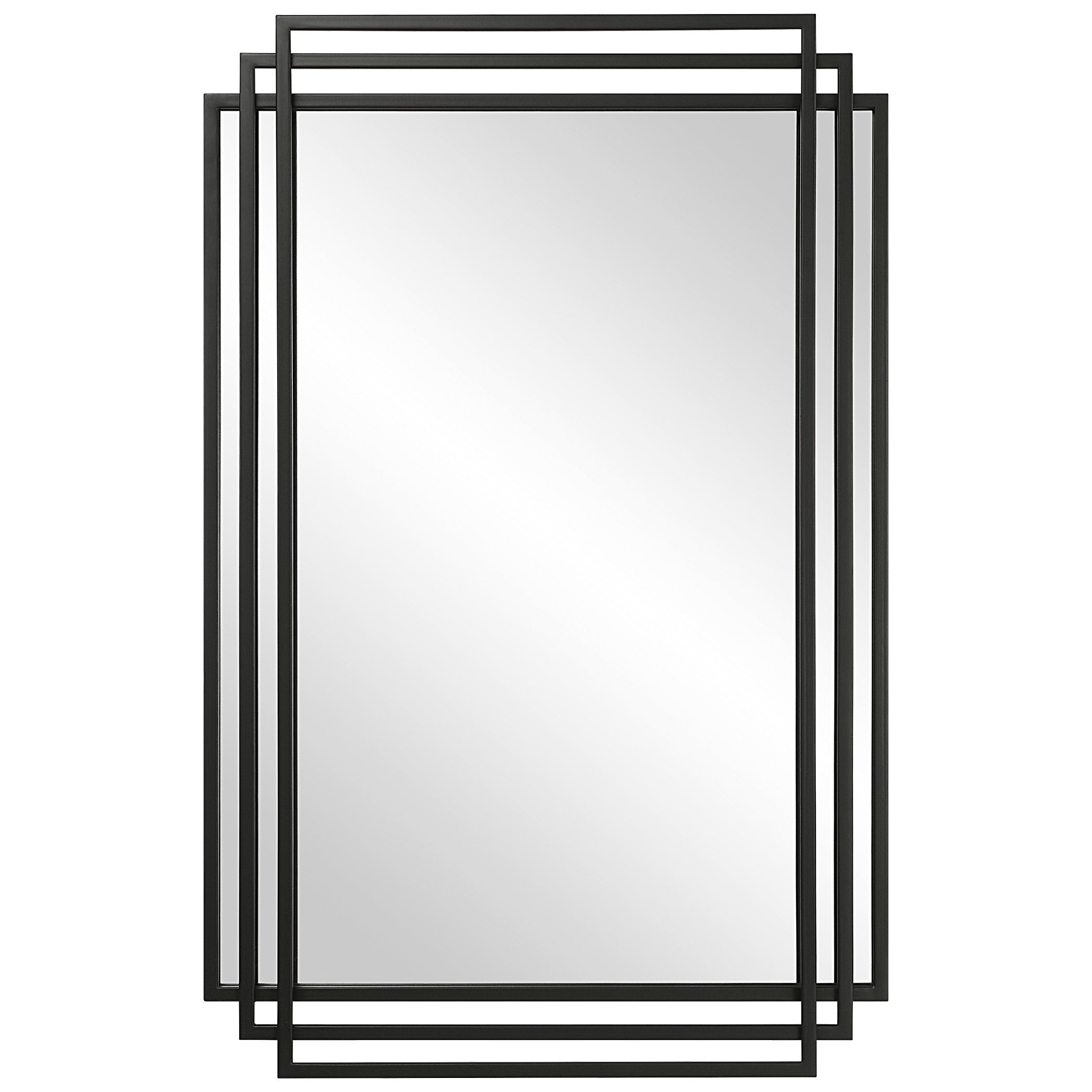 Amherst Black Iron Mirror by Uttermost