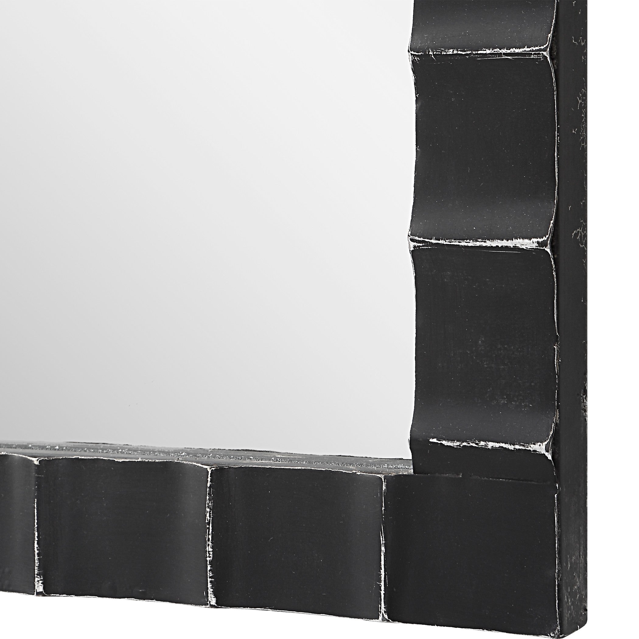 Dandridge Black Industrial Mirror by Uttermost
