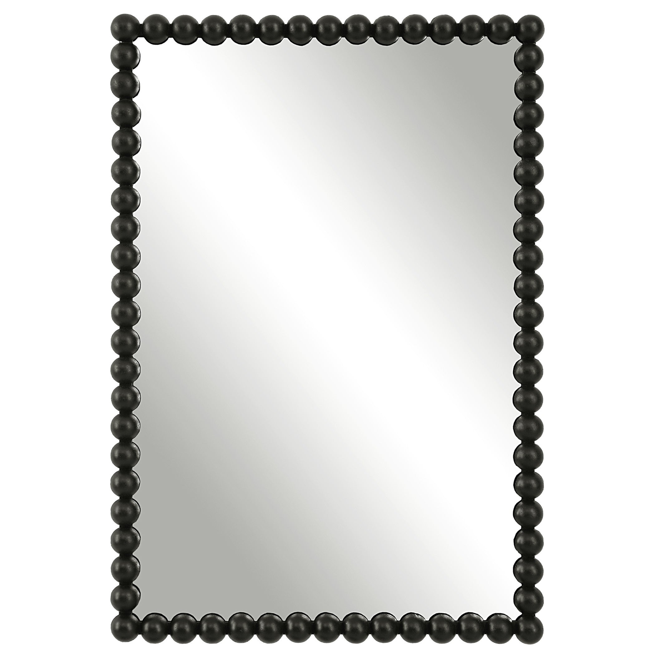 Serna Black Vanity Mirror by Uttermost