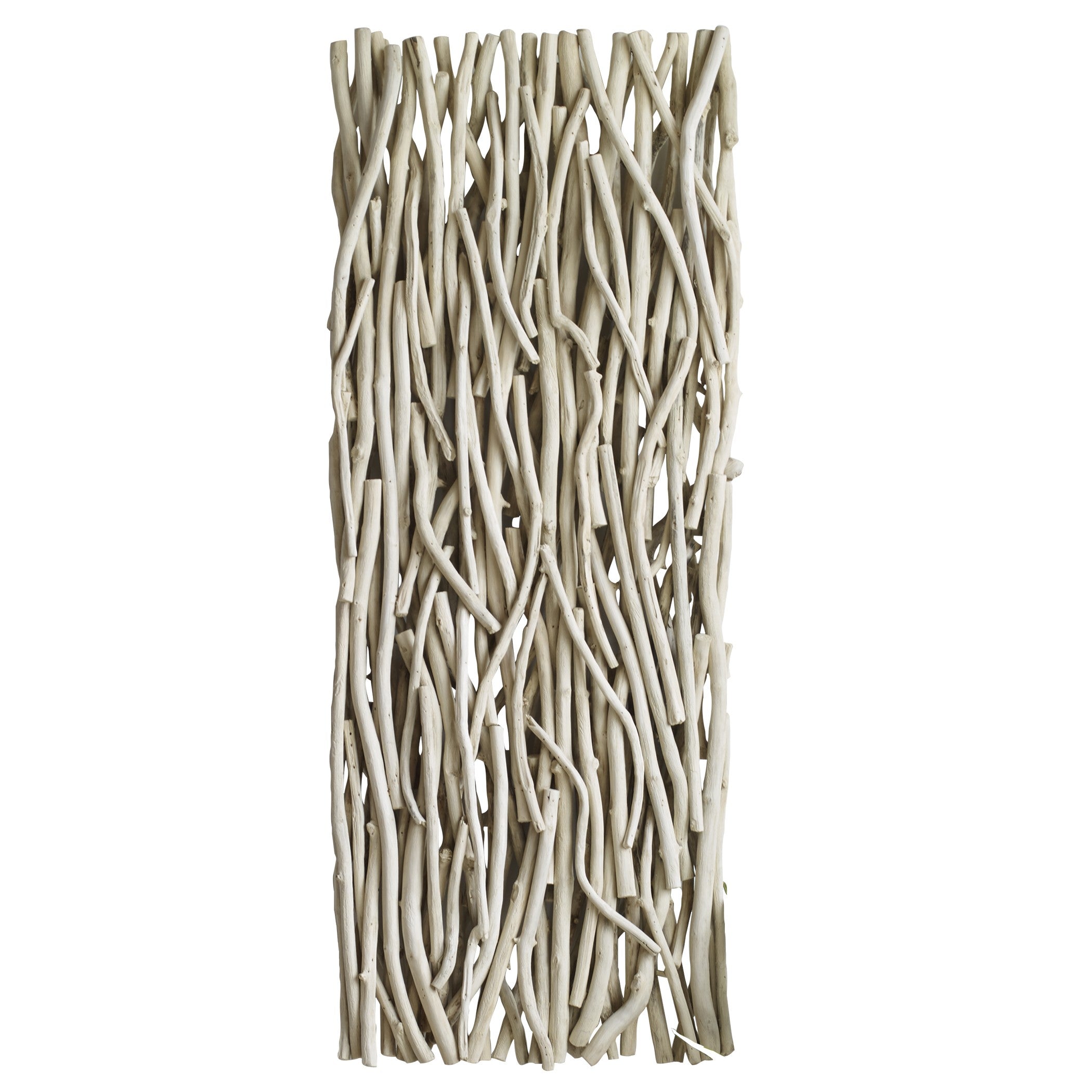 Gathered Teak Bleached Wood Wall Decor by Uttermost
